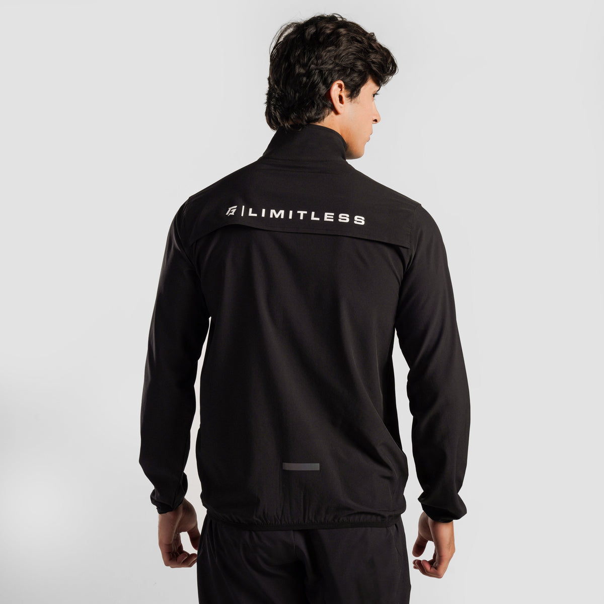 men track top zip gym jacket training outerwear side view Men Track Top Gymarmour Pakistan
