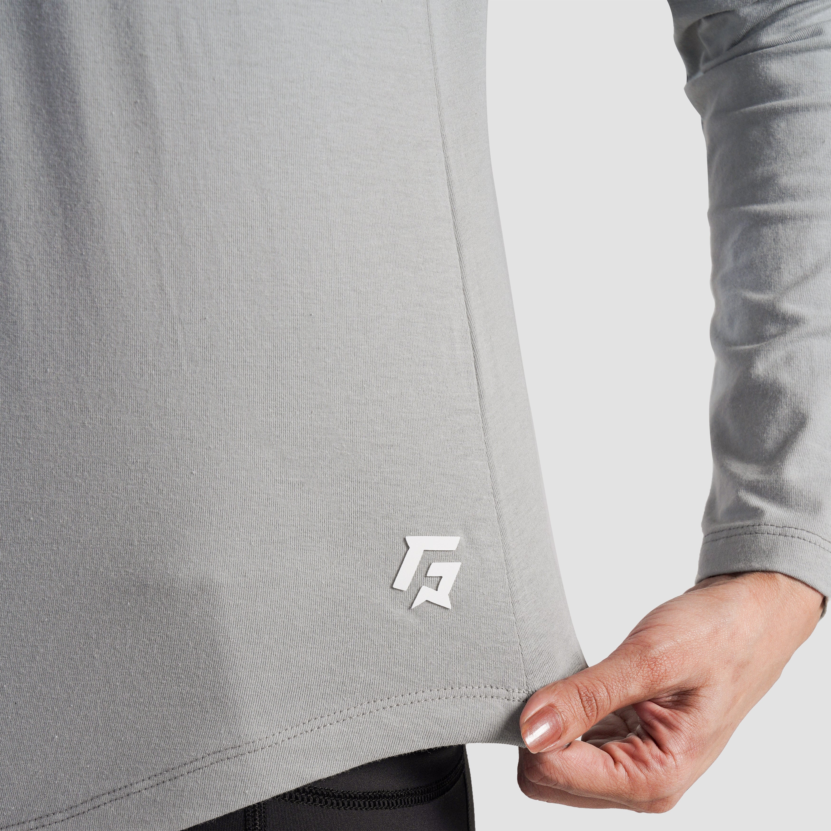 No Edge Tee (Heather Grey)