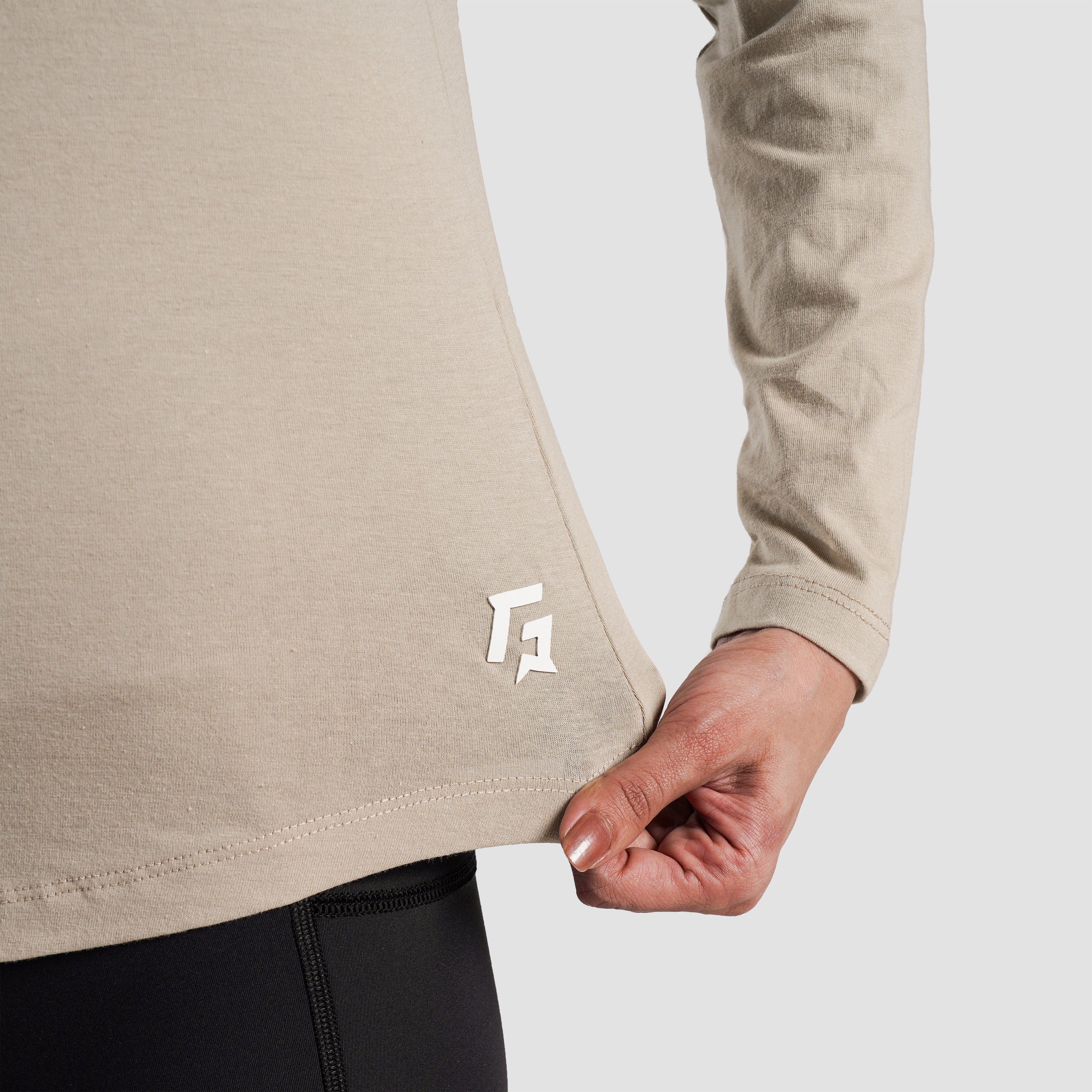 No Edge Tee (Beige)
