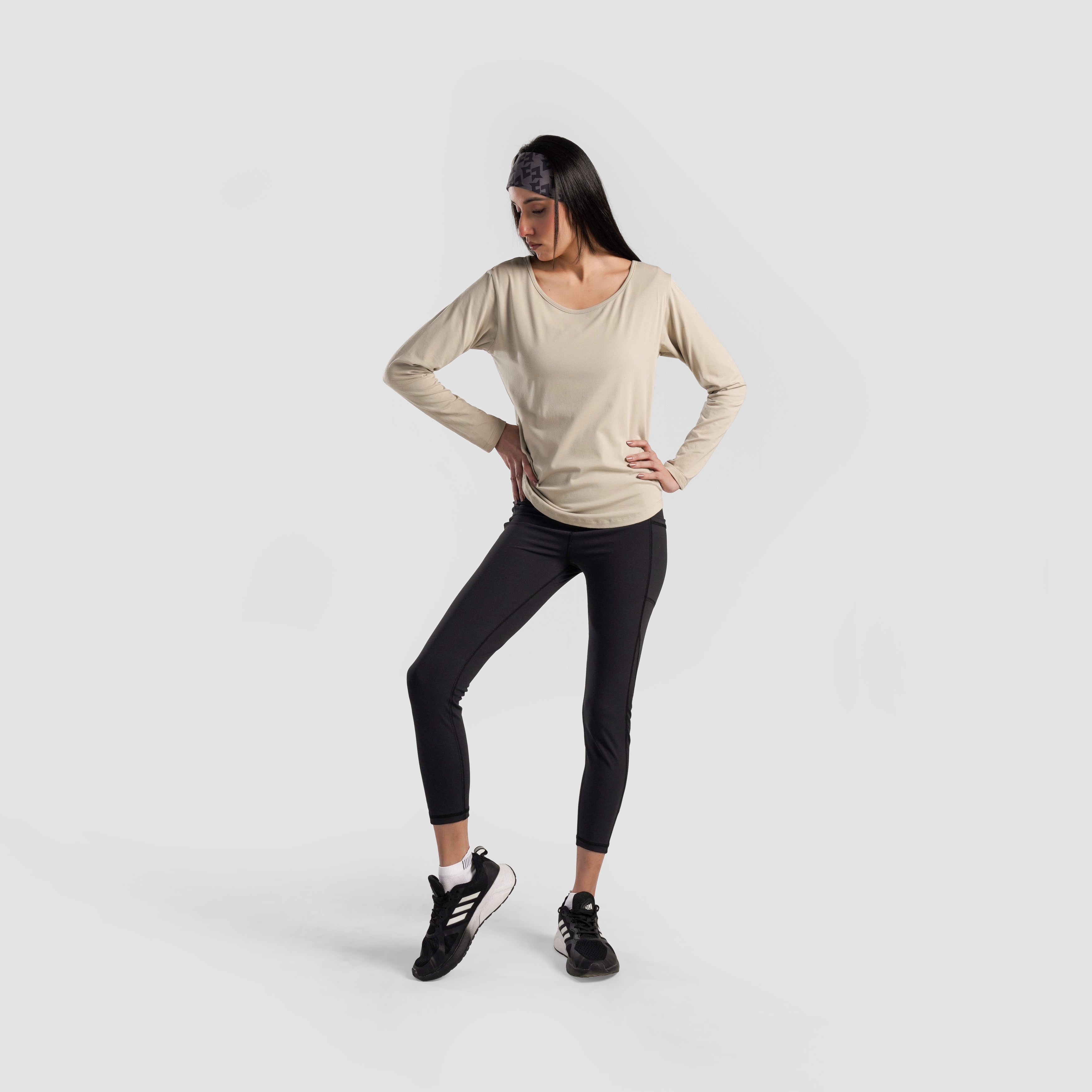 No Edge Tee (Beige)