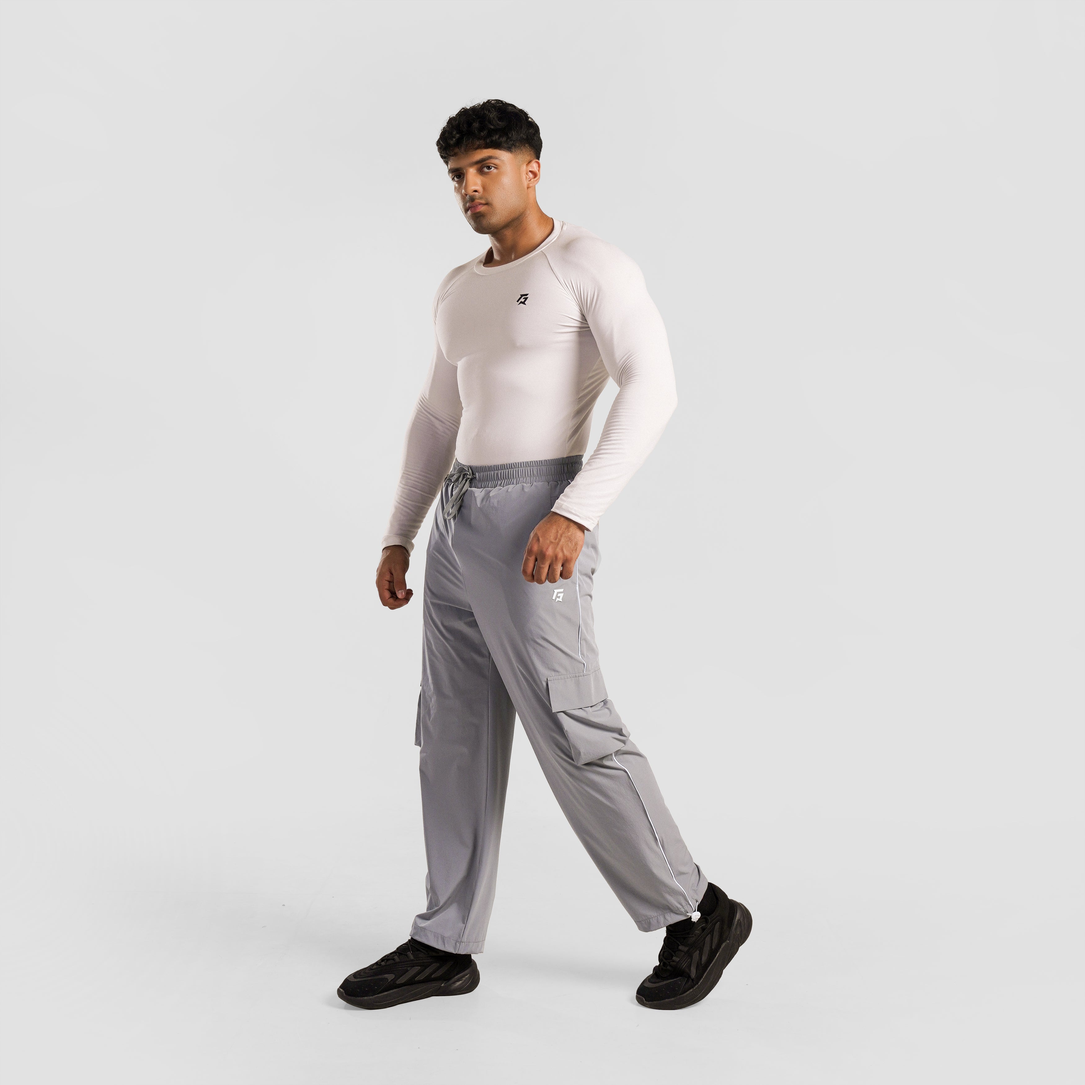 Flex Pocket Trouser (Light Grey)