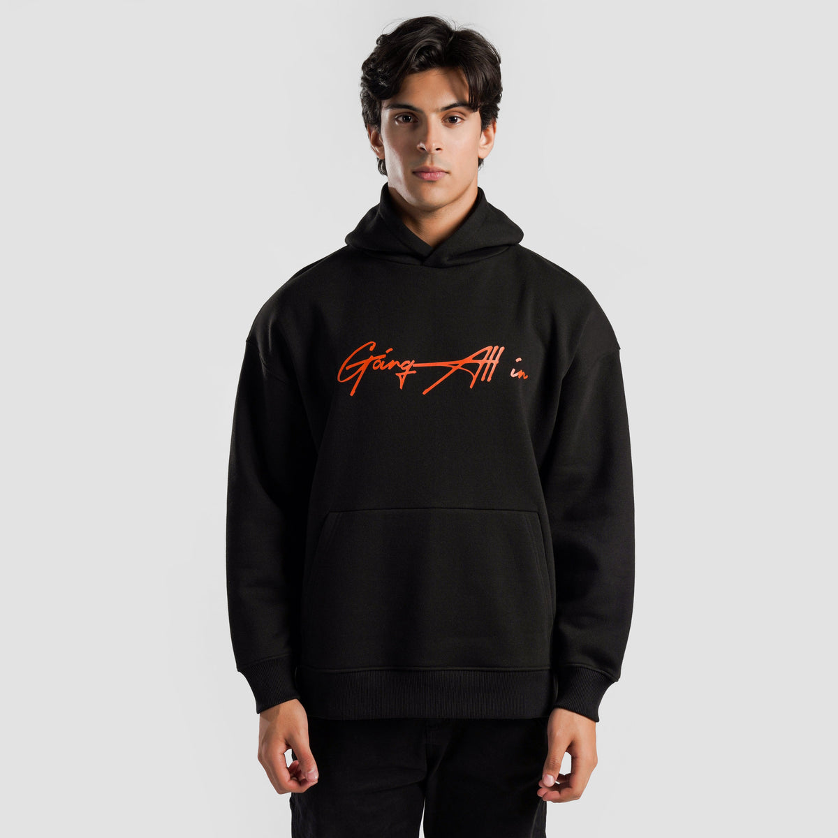 Crew Hoodie (Black)