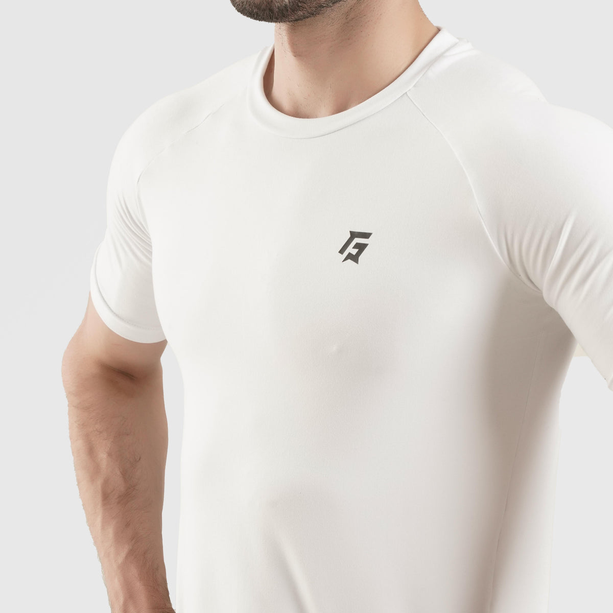 men gym t-shirt sportswear breathable workout tee lifestyle view Men T-Shirt GymArmour Pakistan