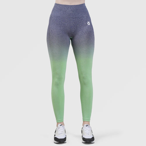 Gradient Seamless Leggings (Green)