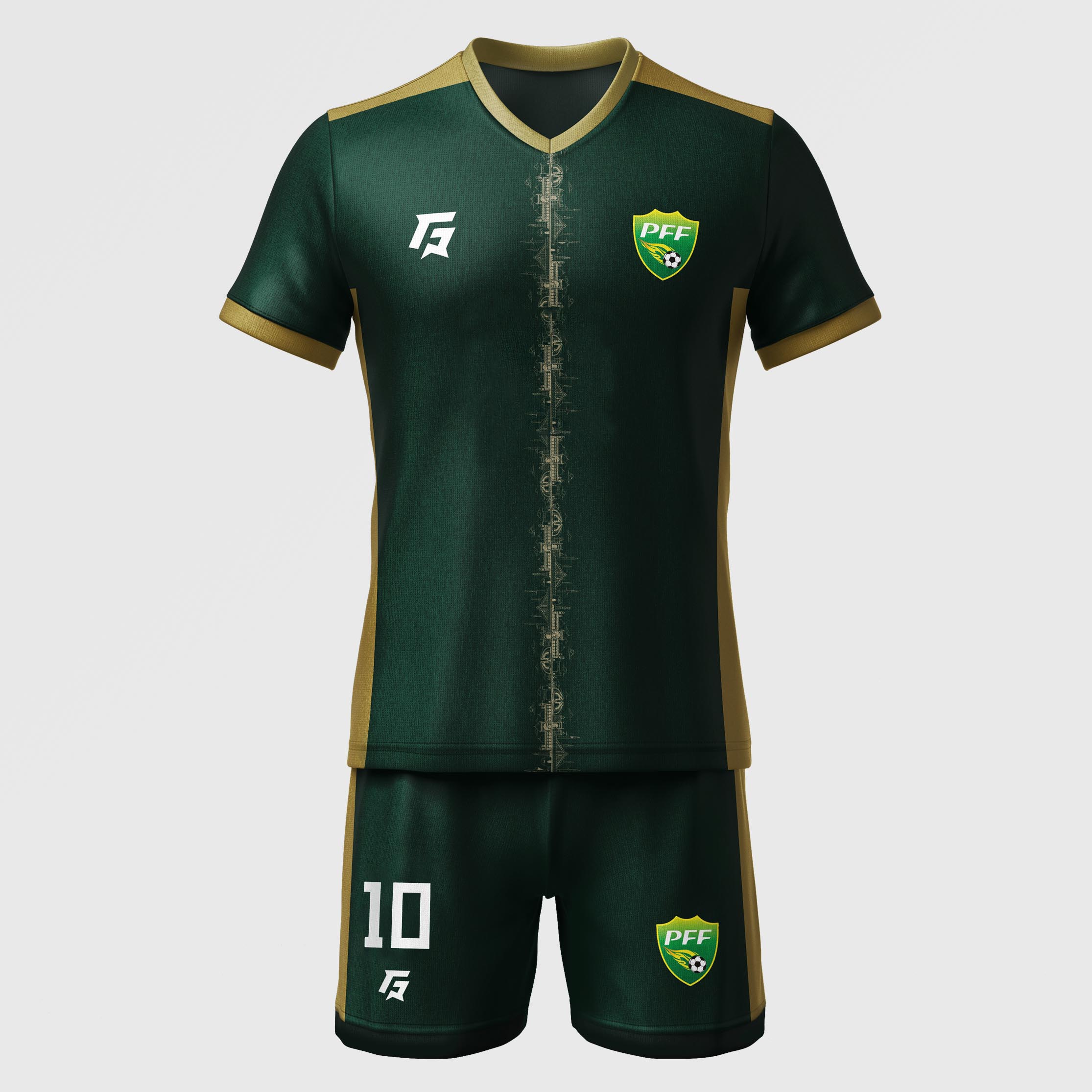 PFF Home Kit Customized Shorts (Green)