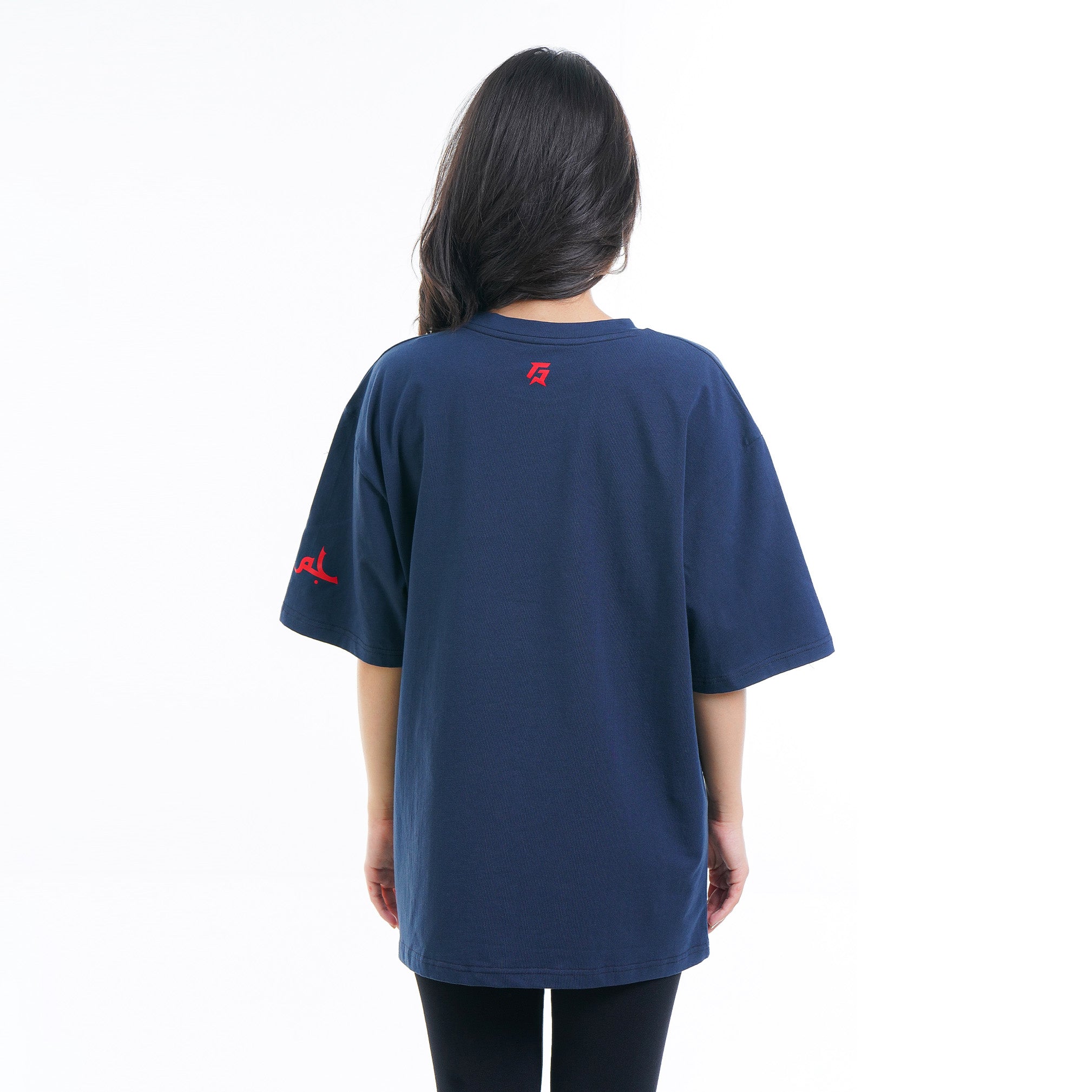 Sleeve Reflector Tee (Navy)