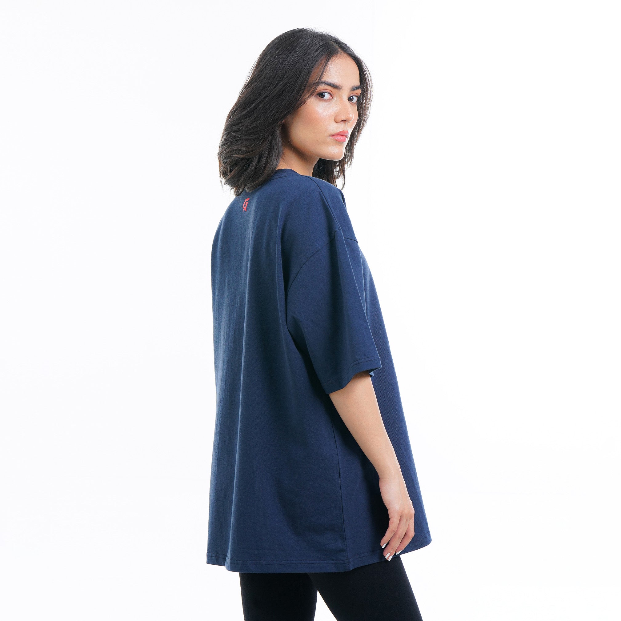 Sleeve Reflector Tee (Navy)