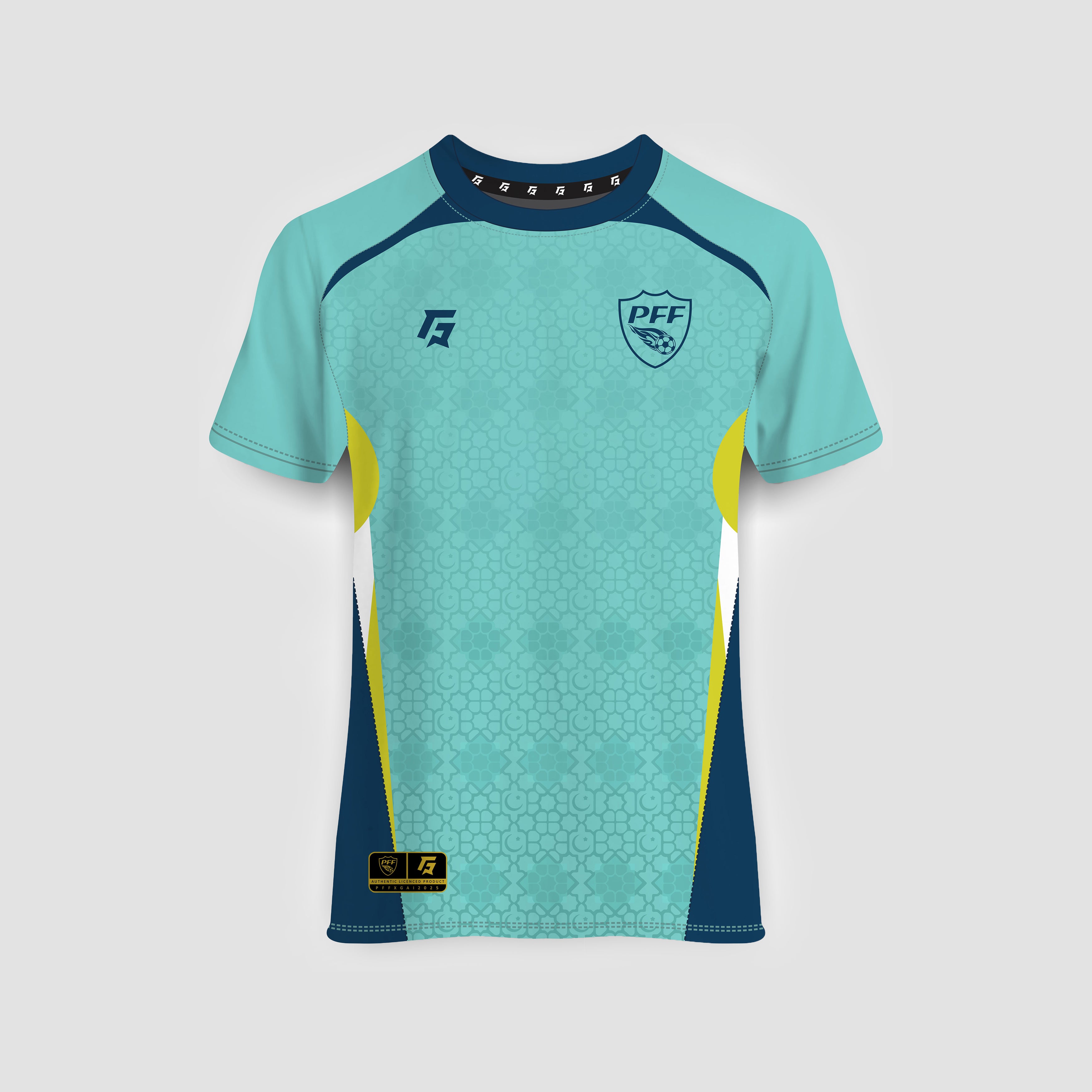 PFF Goal Keeper Tee 2025 (Aqua Blue)