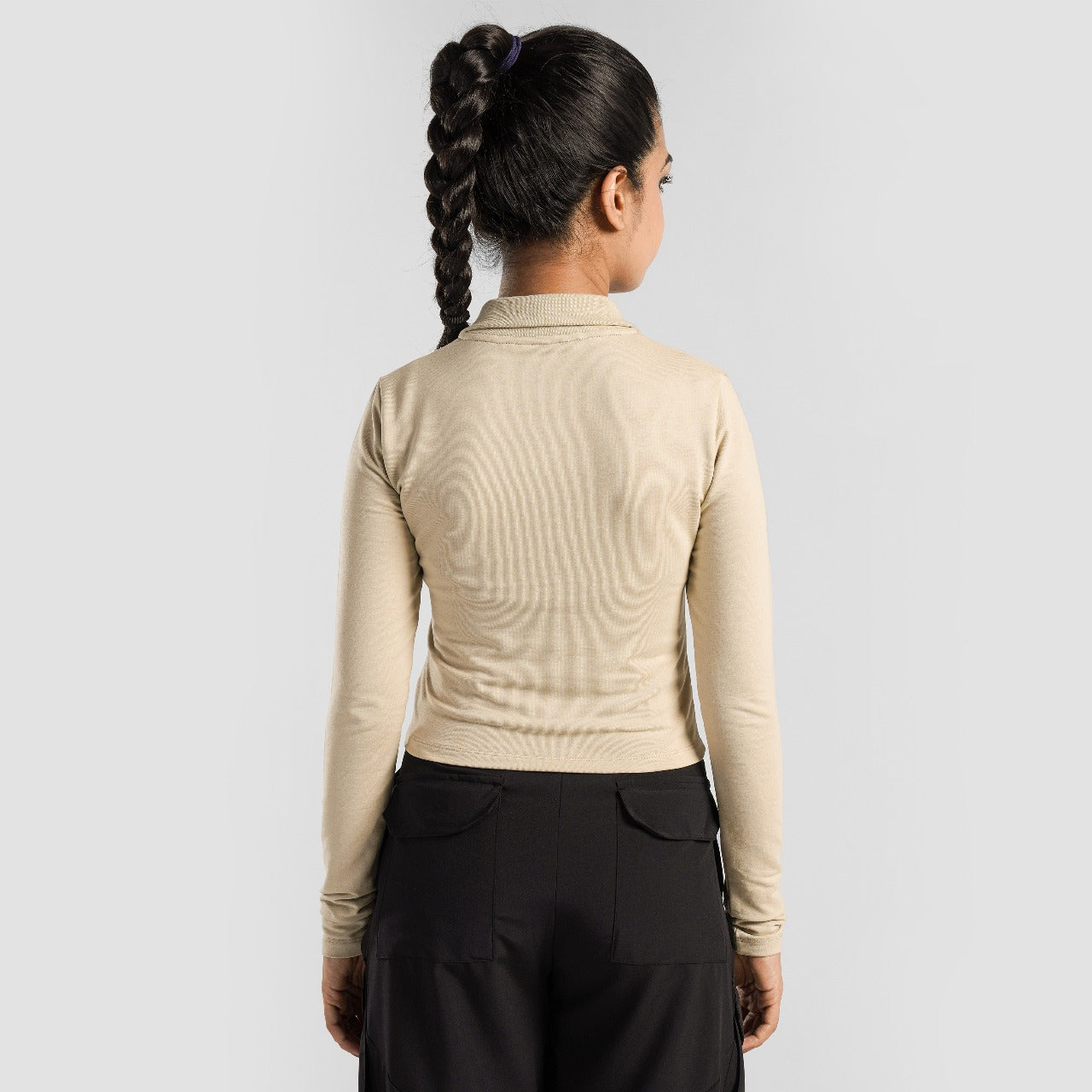 Collared Top (Beige)