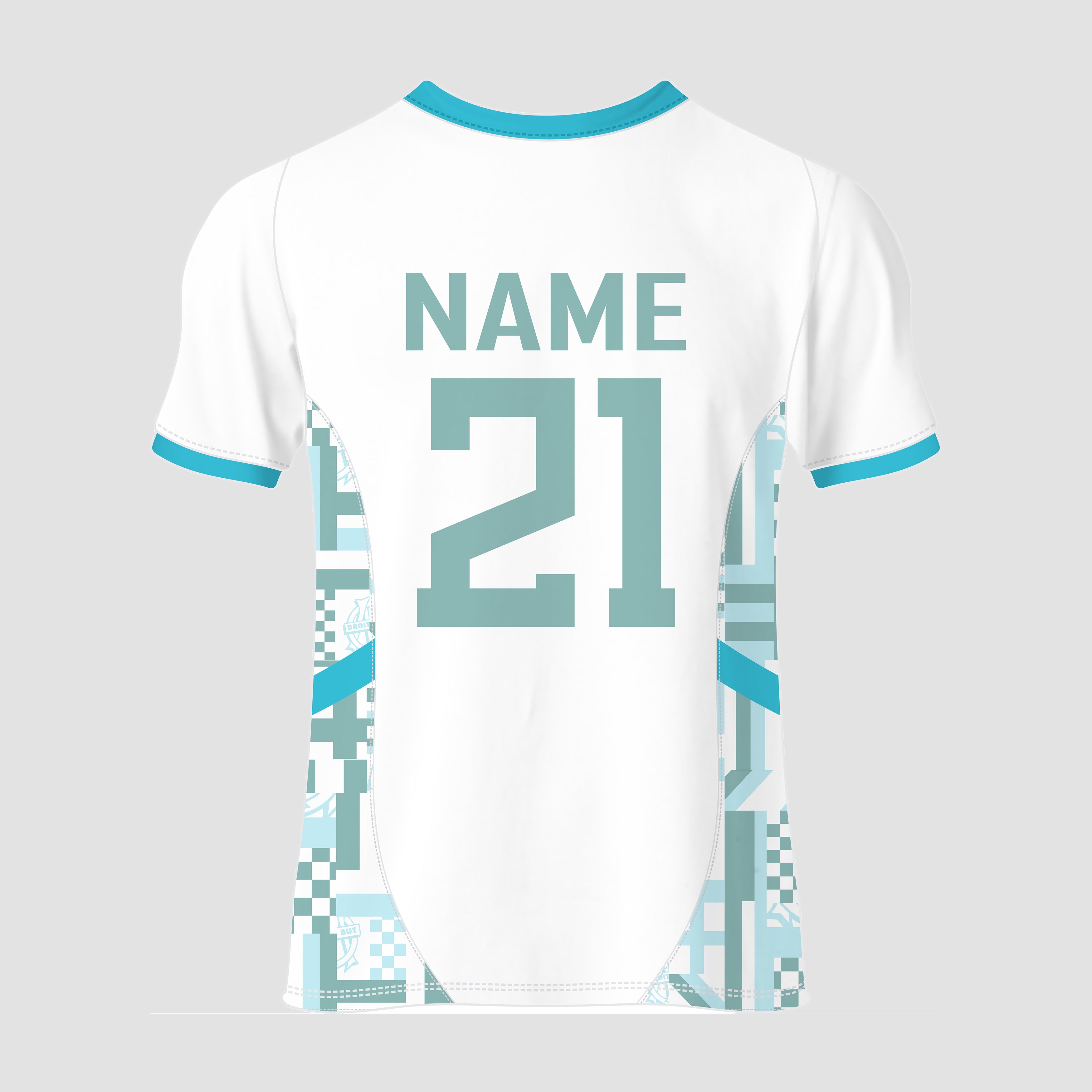 Pixel Surge Customized Jersey (White)