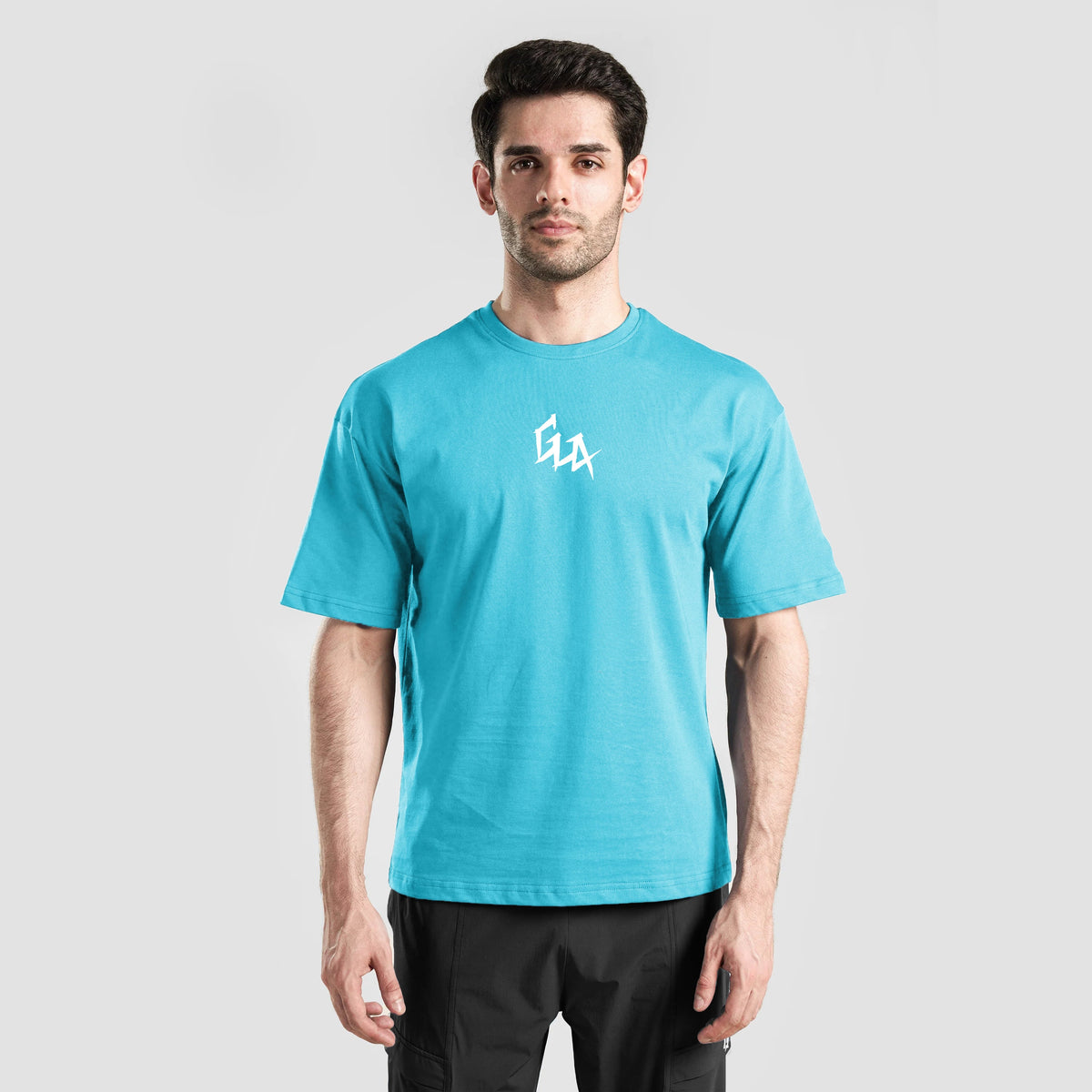 men gym t-shirt sportswear breathable workout tee front view Men T-Shirt Gymarmour Pakistan