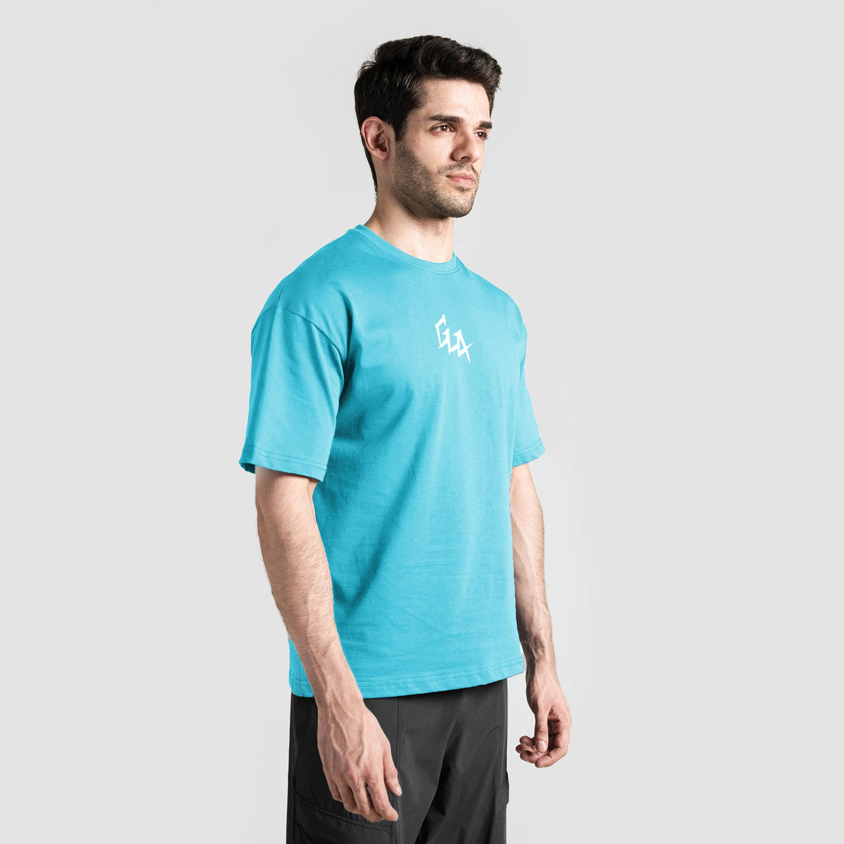 men gym t-shirt sportswear breathable workout tee side view Men T-Shirt Gymarmour Pakistan