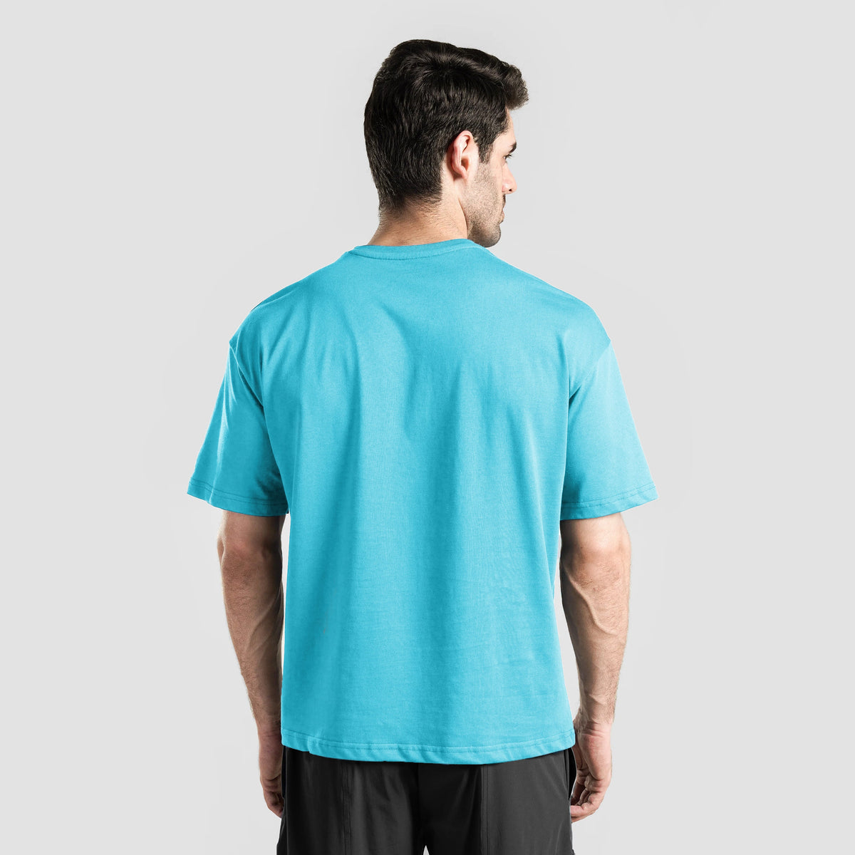 men gym t-shirt sportswear breathable workout tee back view Men T-Shirt GymArmour Pakistan