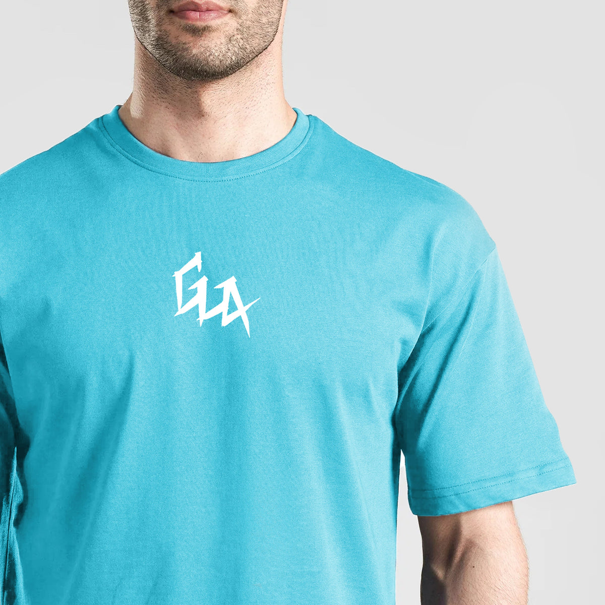 men gym t-shirt sportswear breathable workout tee lifestyle view Men T-Shirt GymArmour Pakistan