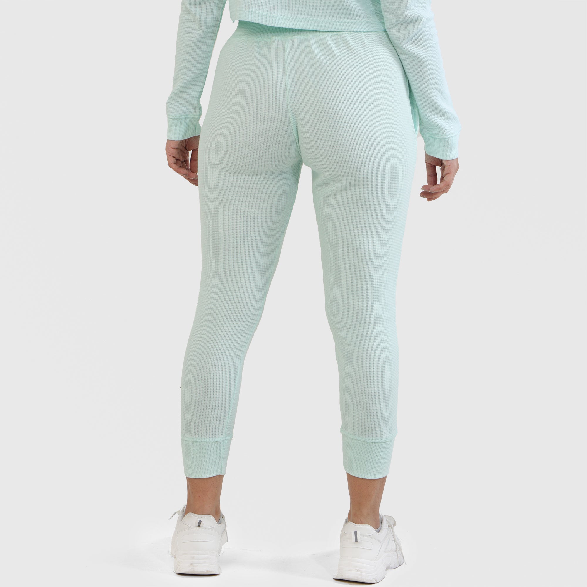 GA Cropped Joggers (Aqua)