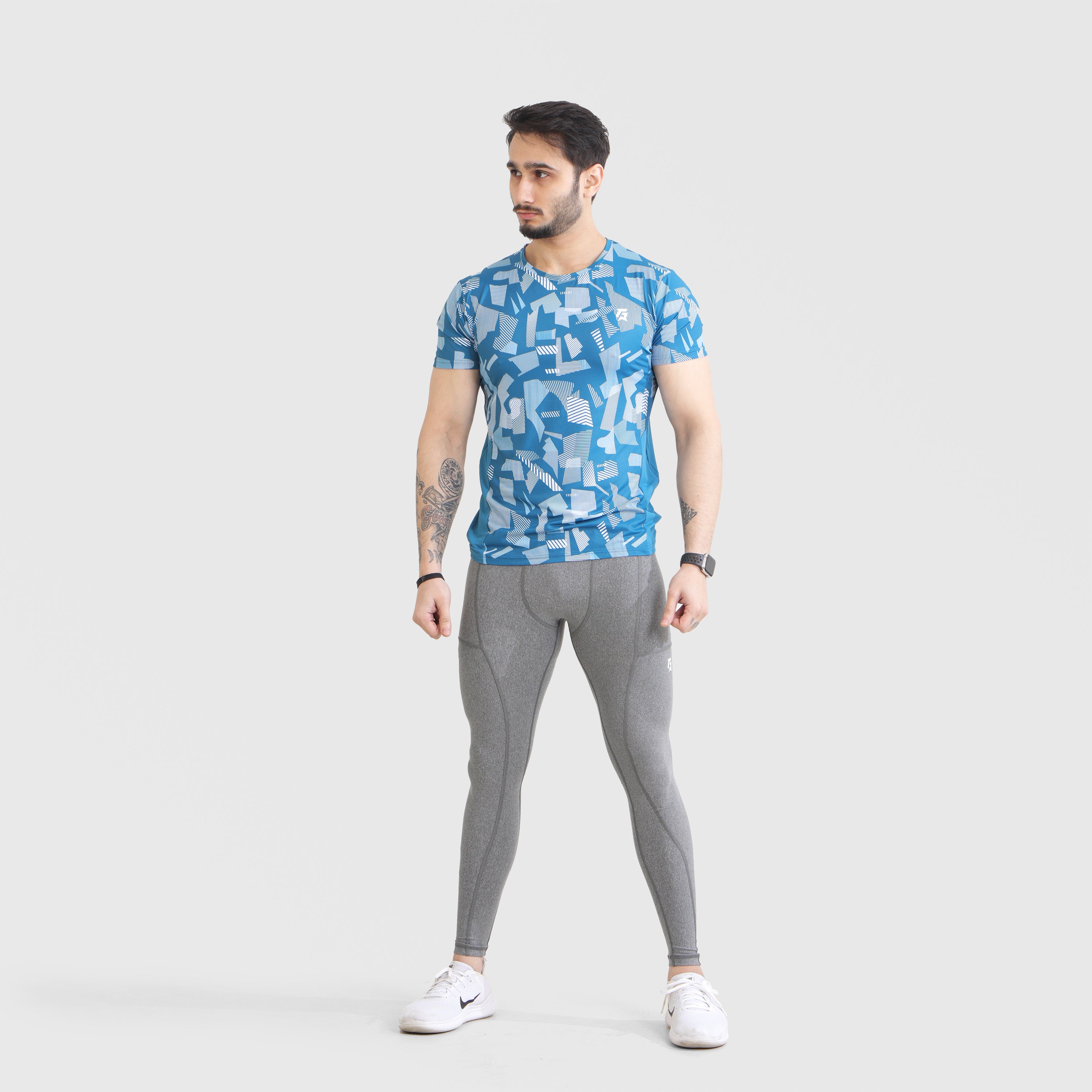 Armour Compression Pants (Grey)