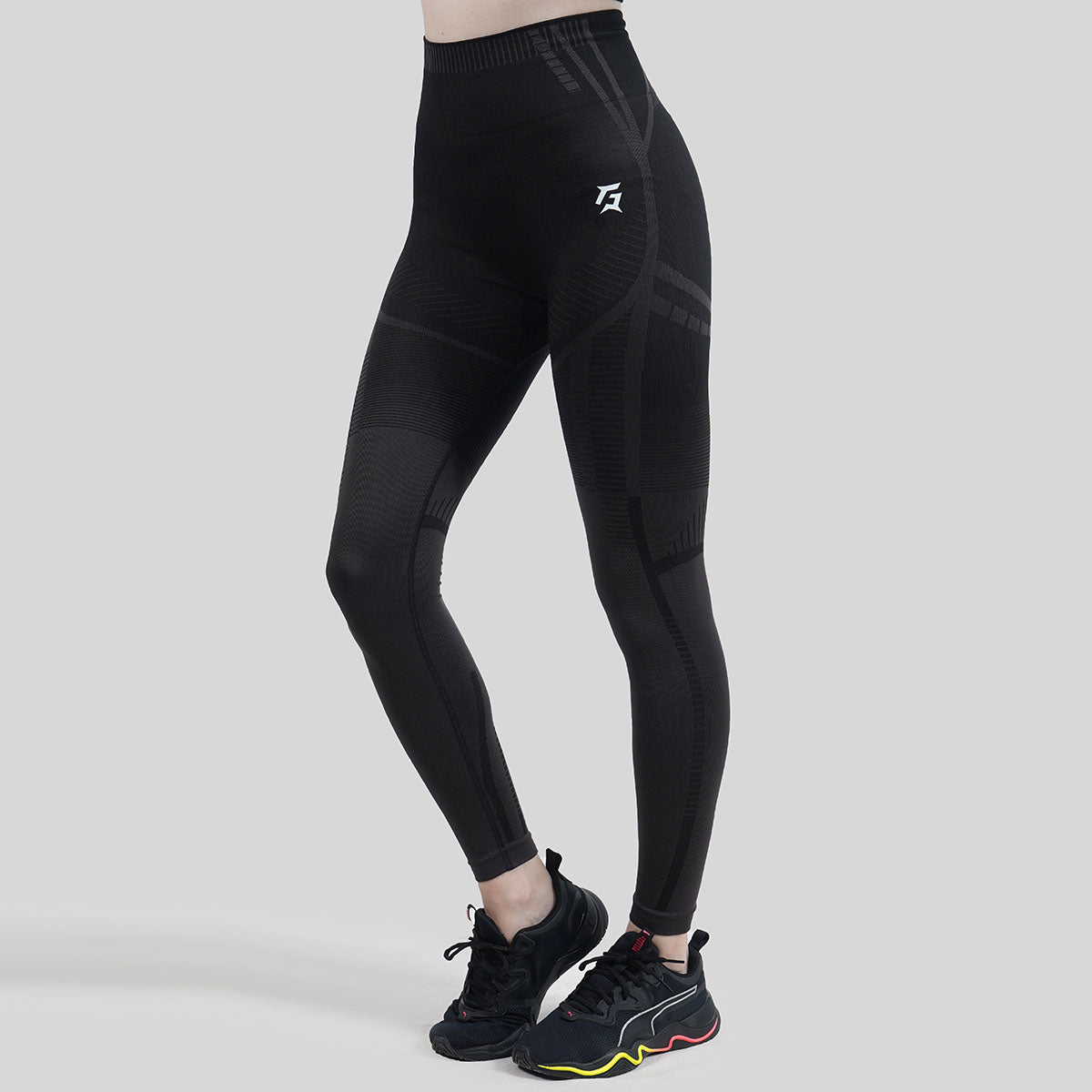 Impulse Seamless Leggings (Black)