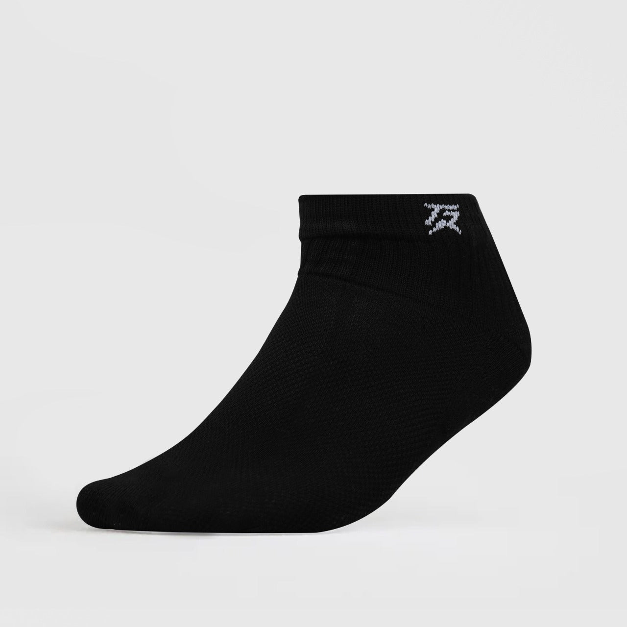 Sneakers Socks 2Pcs (Black + White)