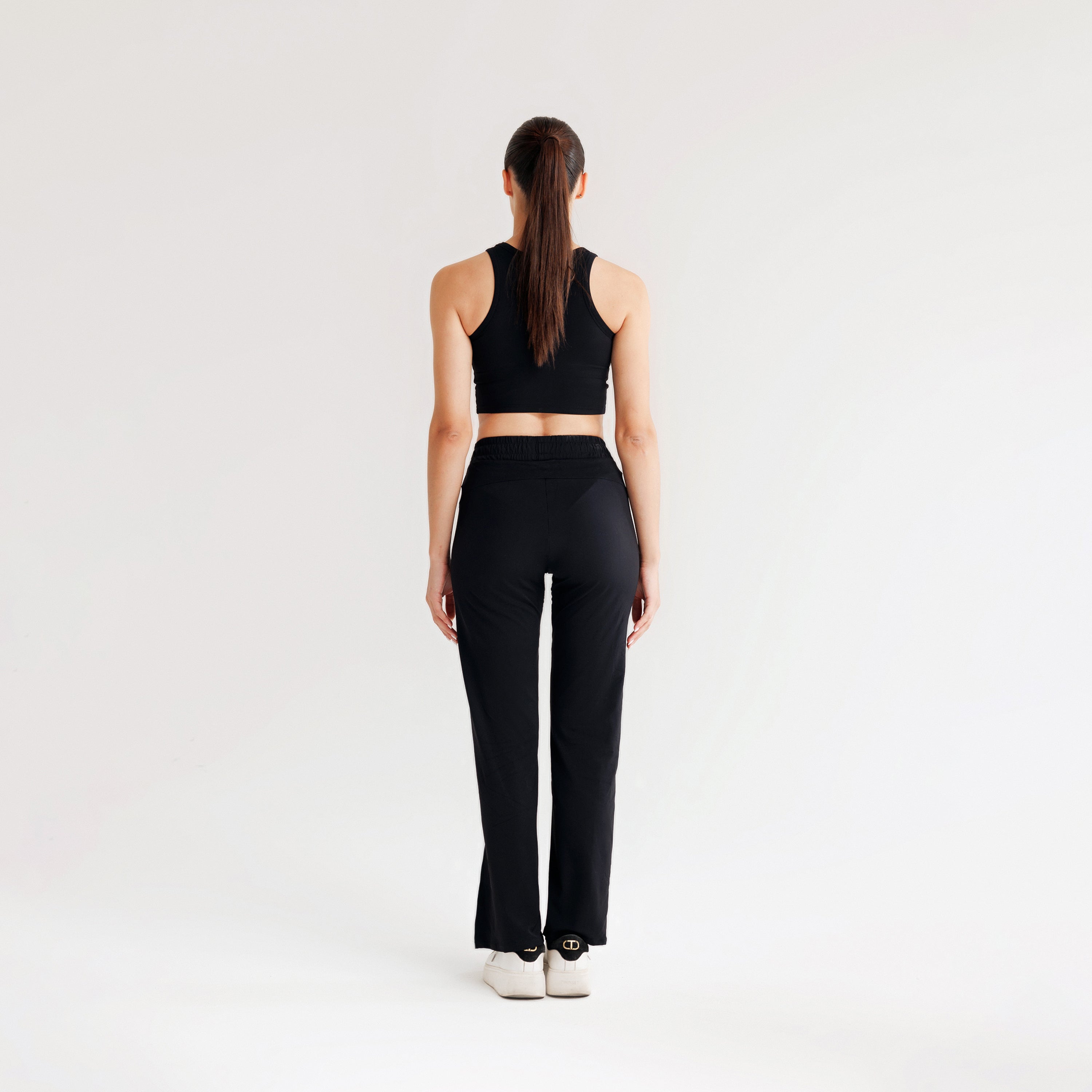 Flex Aura Flared Pants (Black)