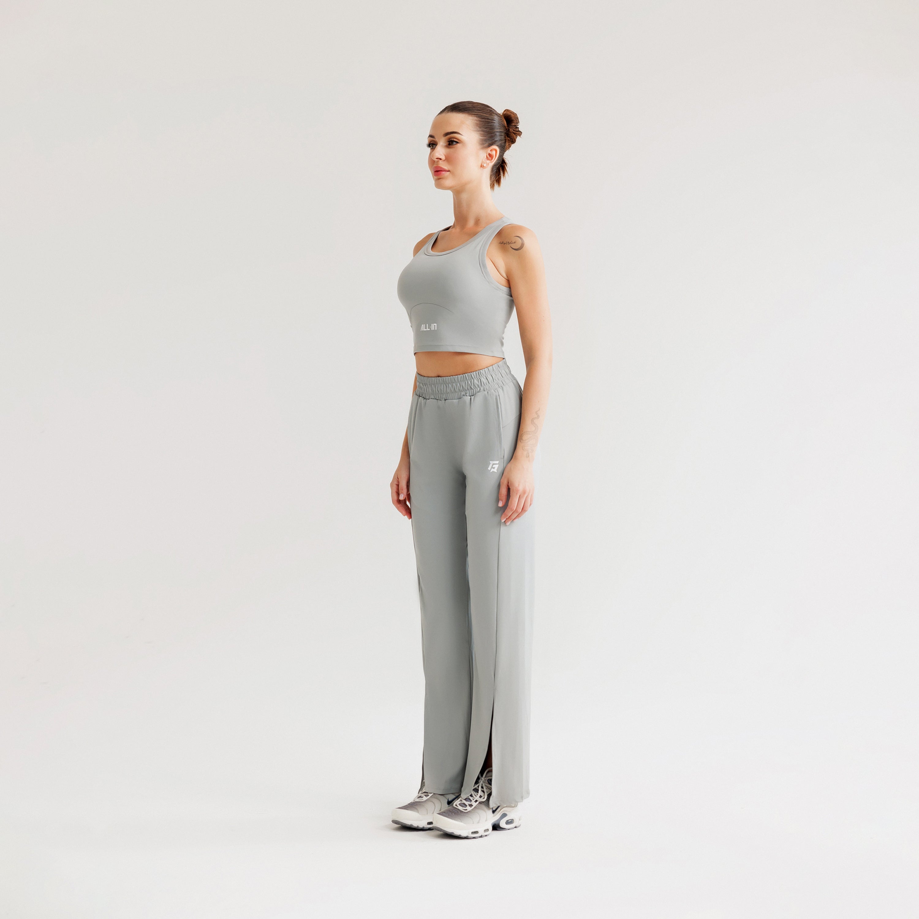 Flex Aura Flared Pants (Grey)