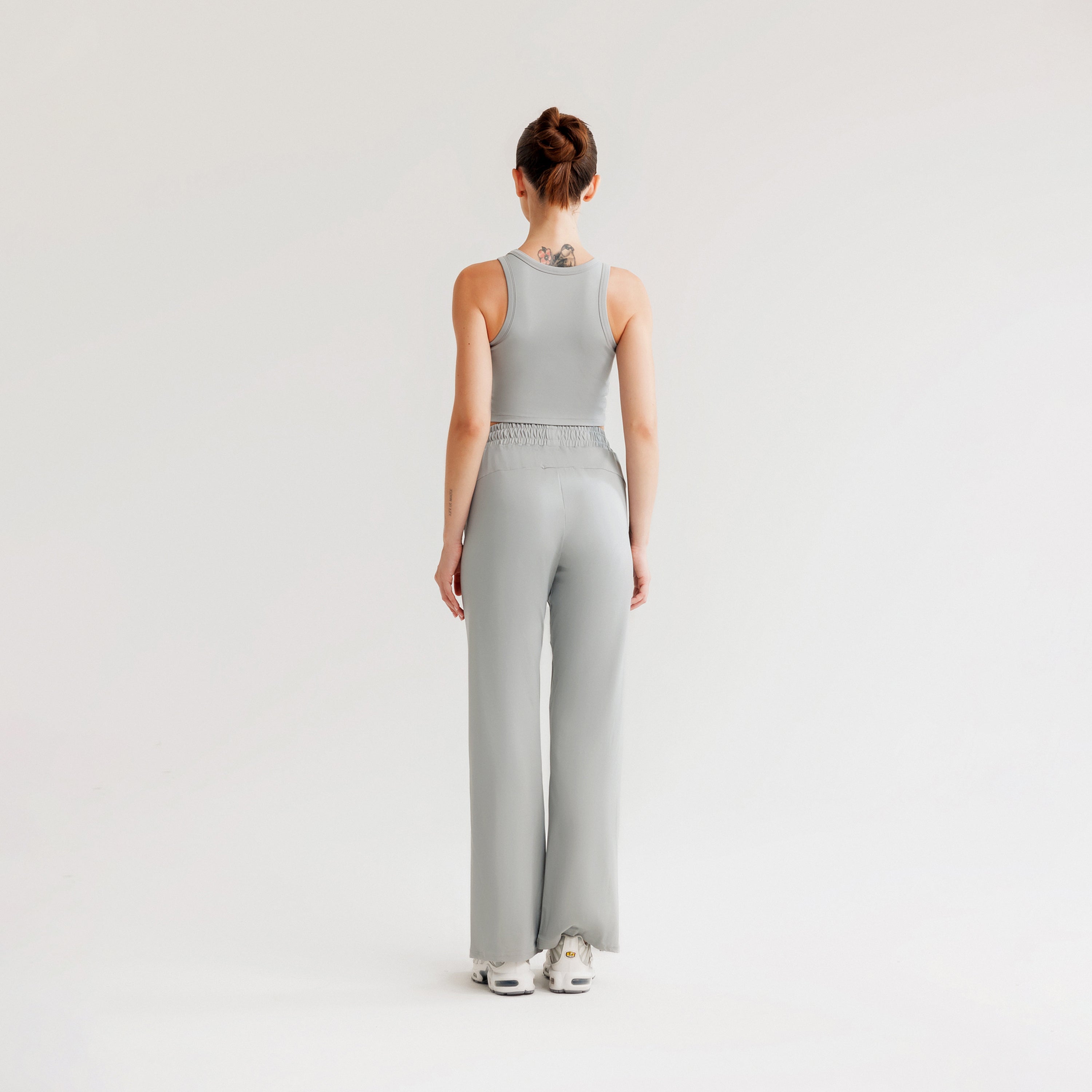 Flex Aura Flared Pants (Grey)