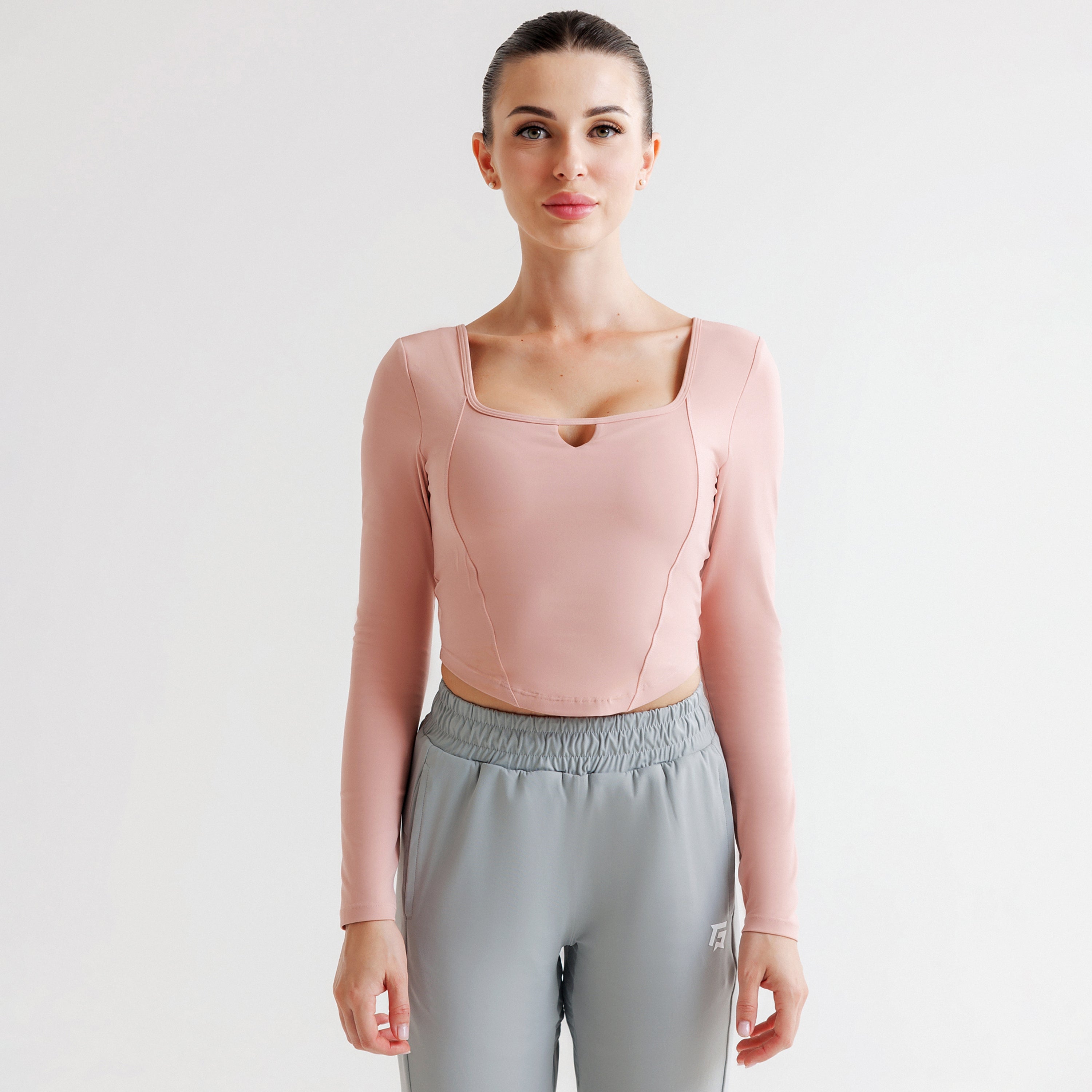 Aurora Top (Powder Pink)