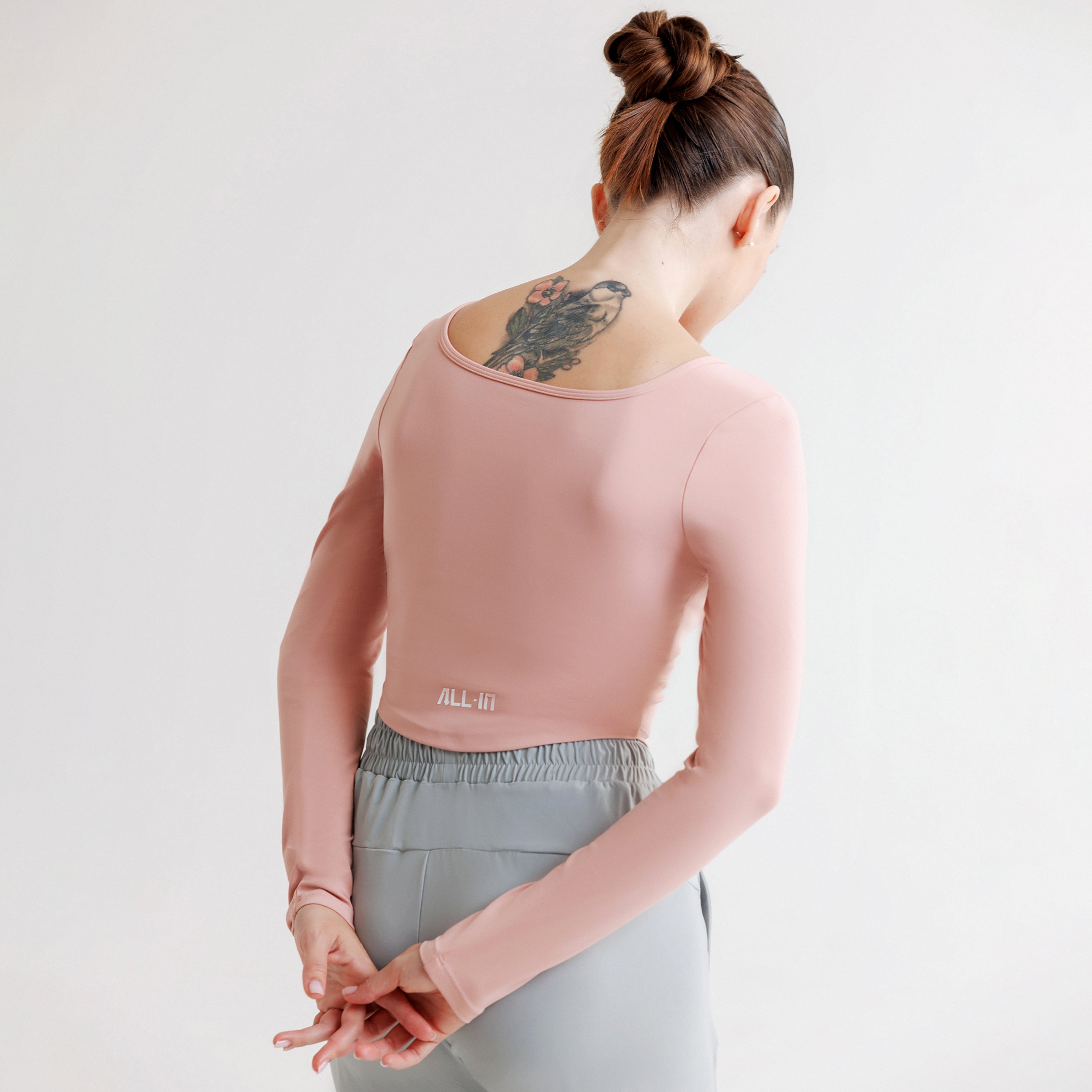 Aurora Top (Powder Pink)