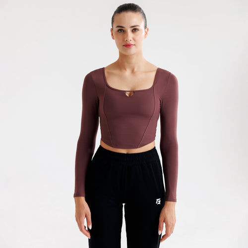 Aurora Top (Brown)