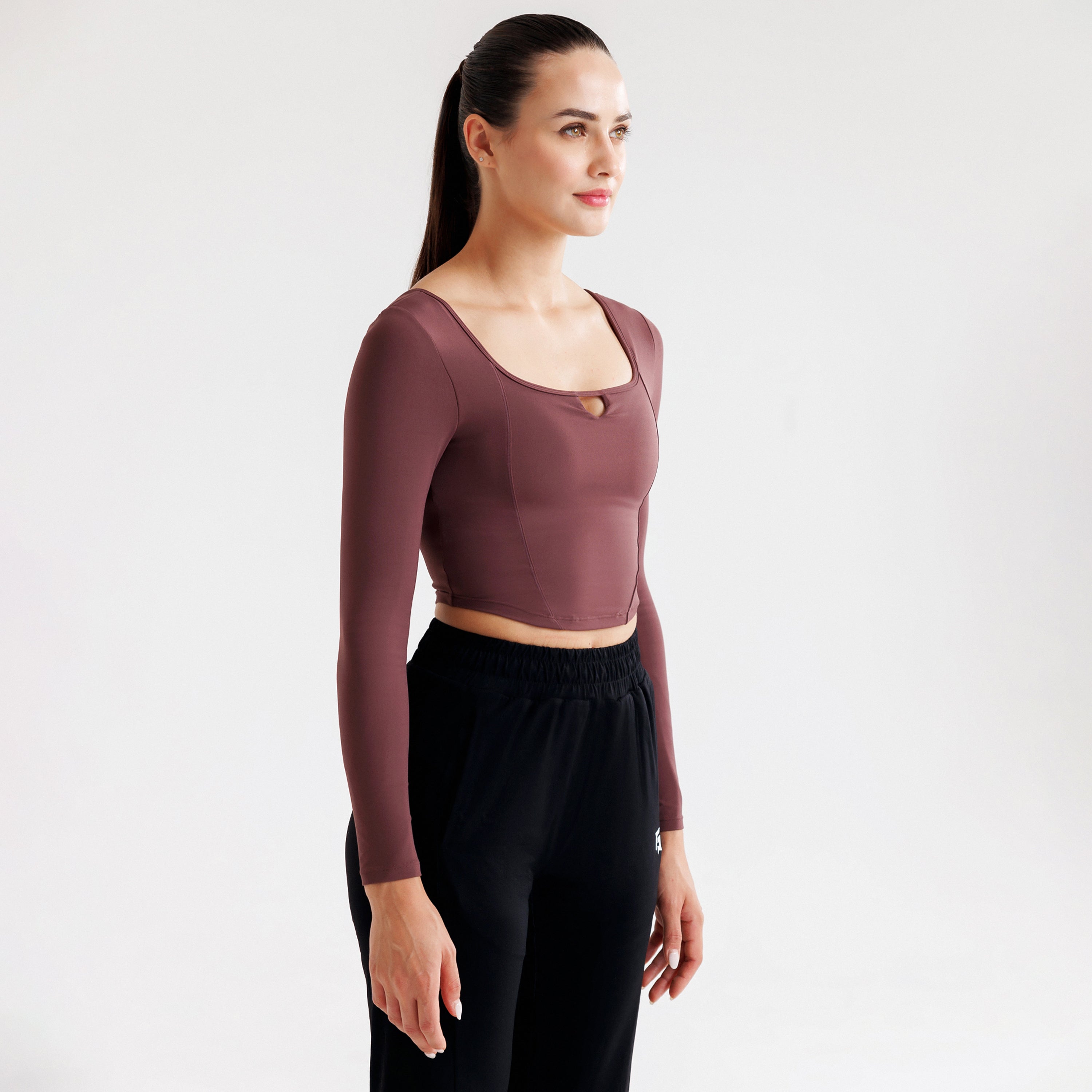 Aurora Top (Brown)