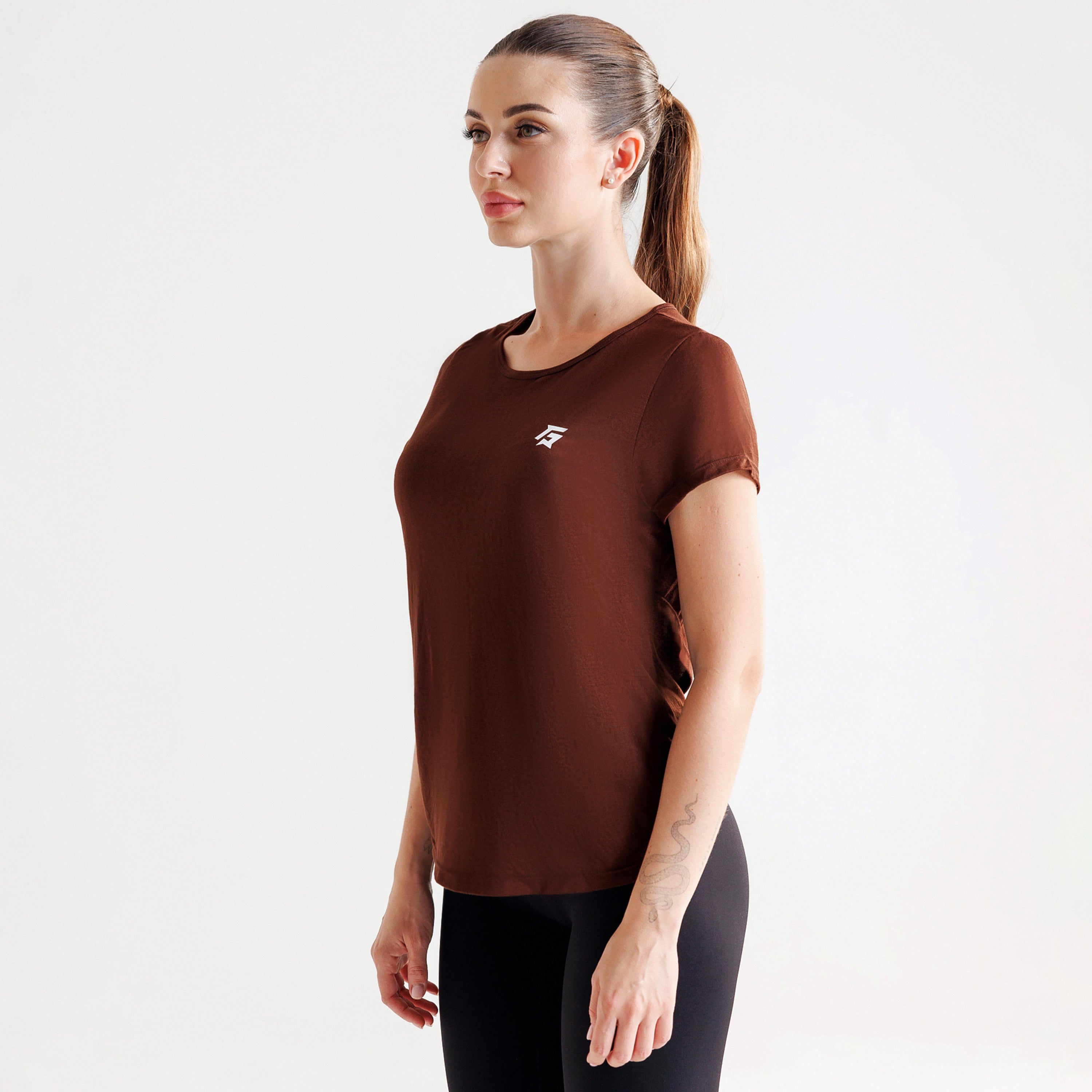 Active Pulse Tee (Brown)