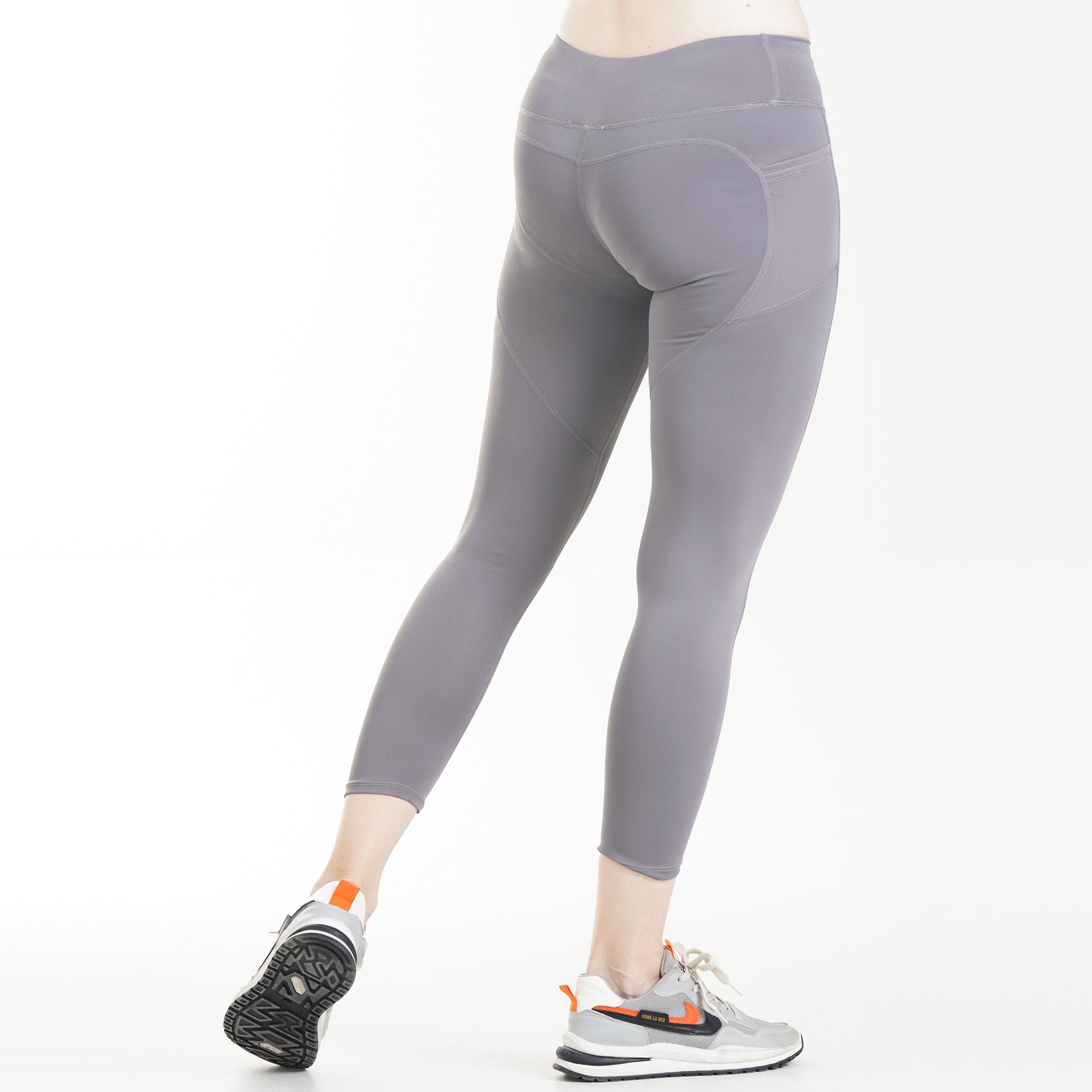 Lithe Mesh Leggings (Grey)