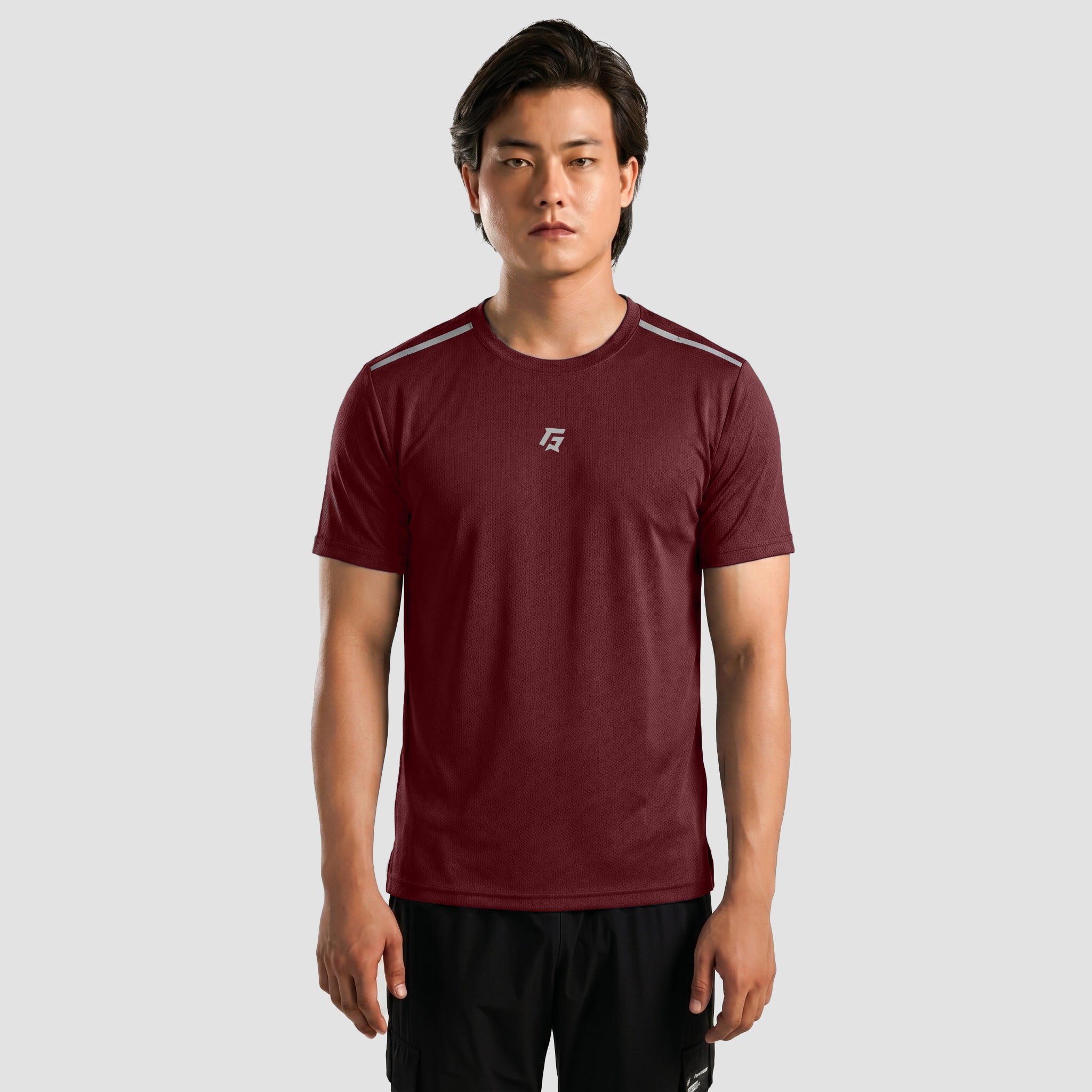 Gain 21 Tee (Maroon)