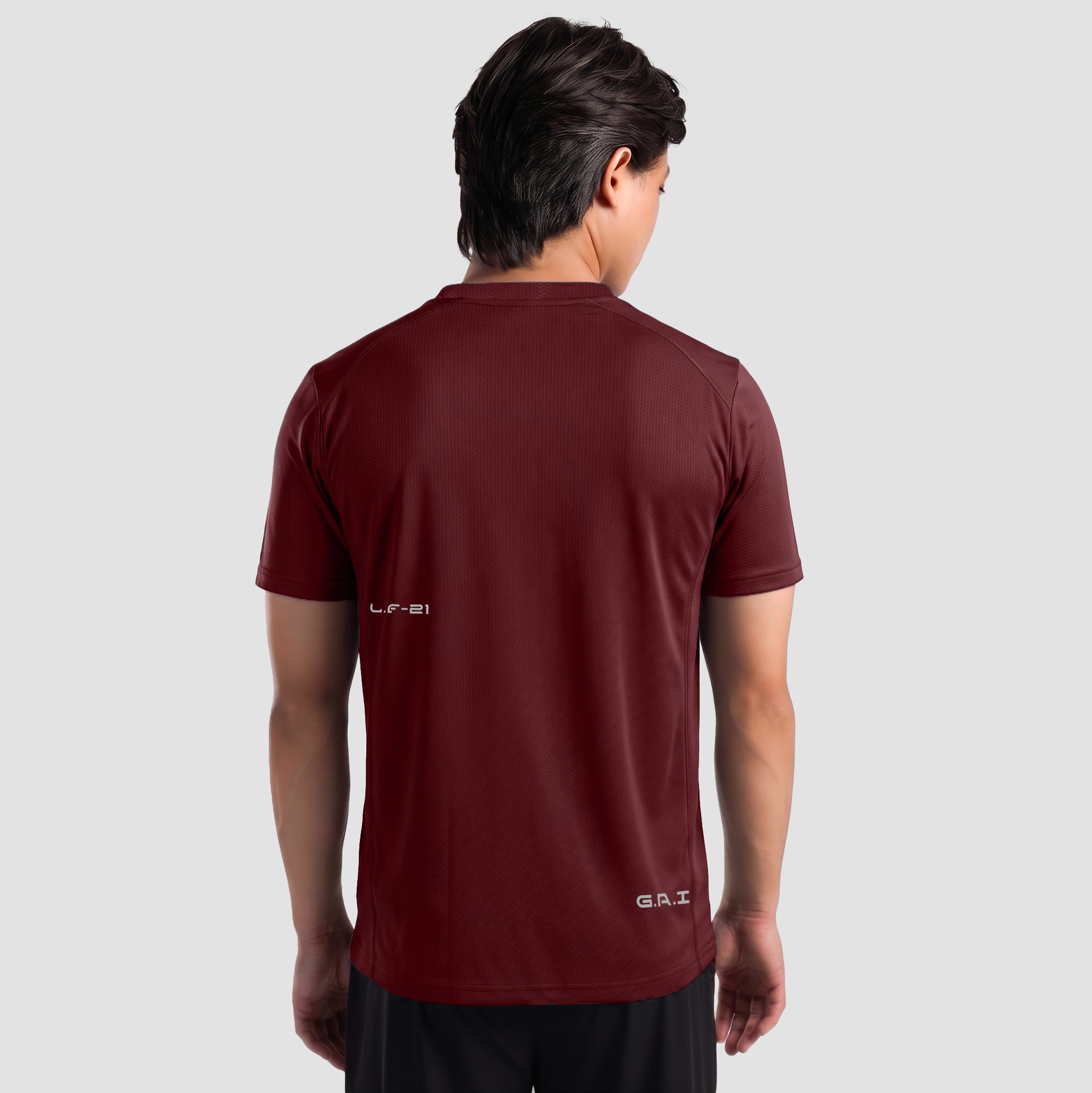 Gain 21 Tee (Maroon)