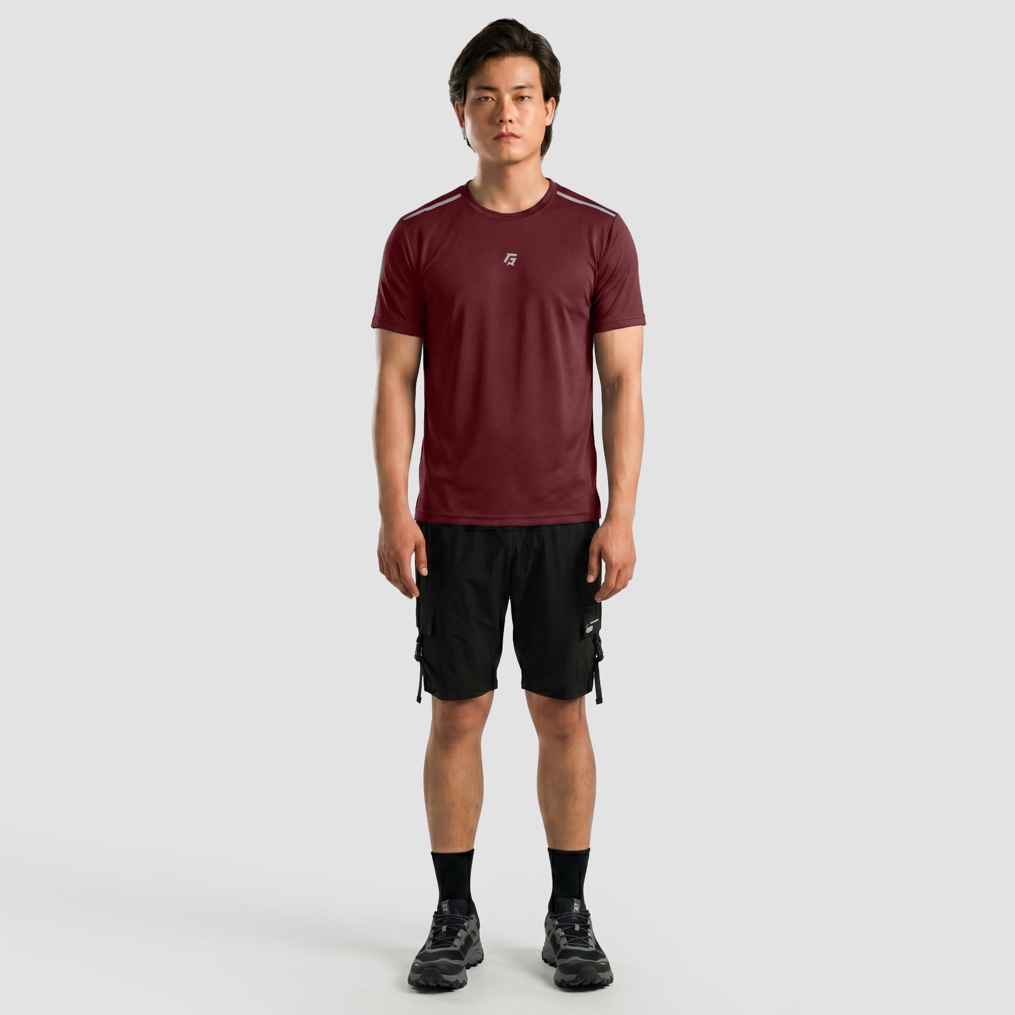 Gain 21 Tee (Maroon)