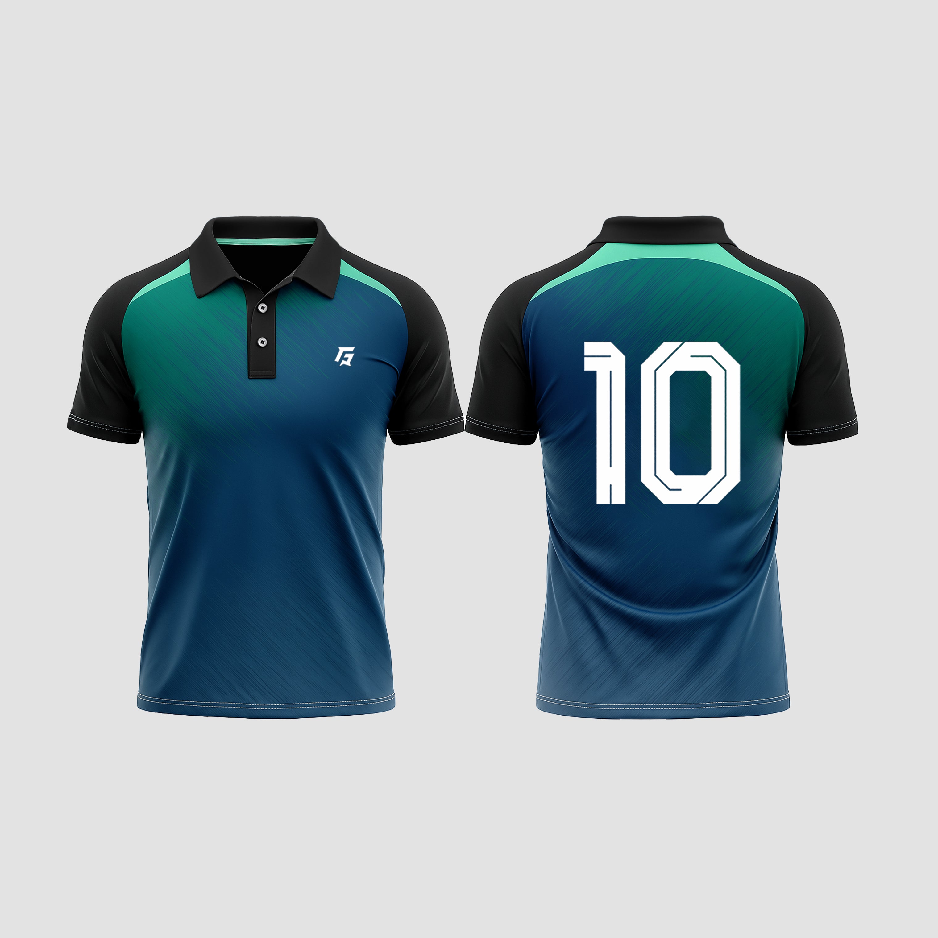 Flex Line Customized Jersey (Blue)