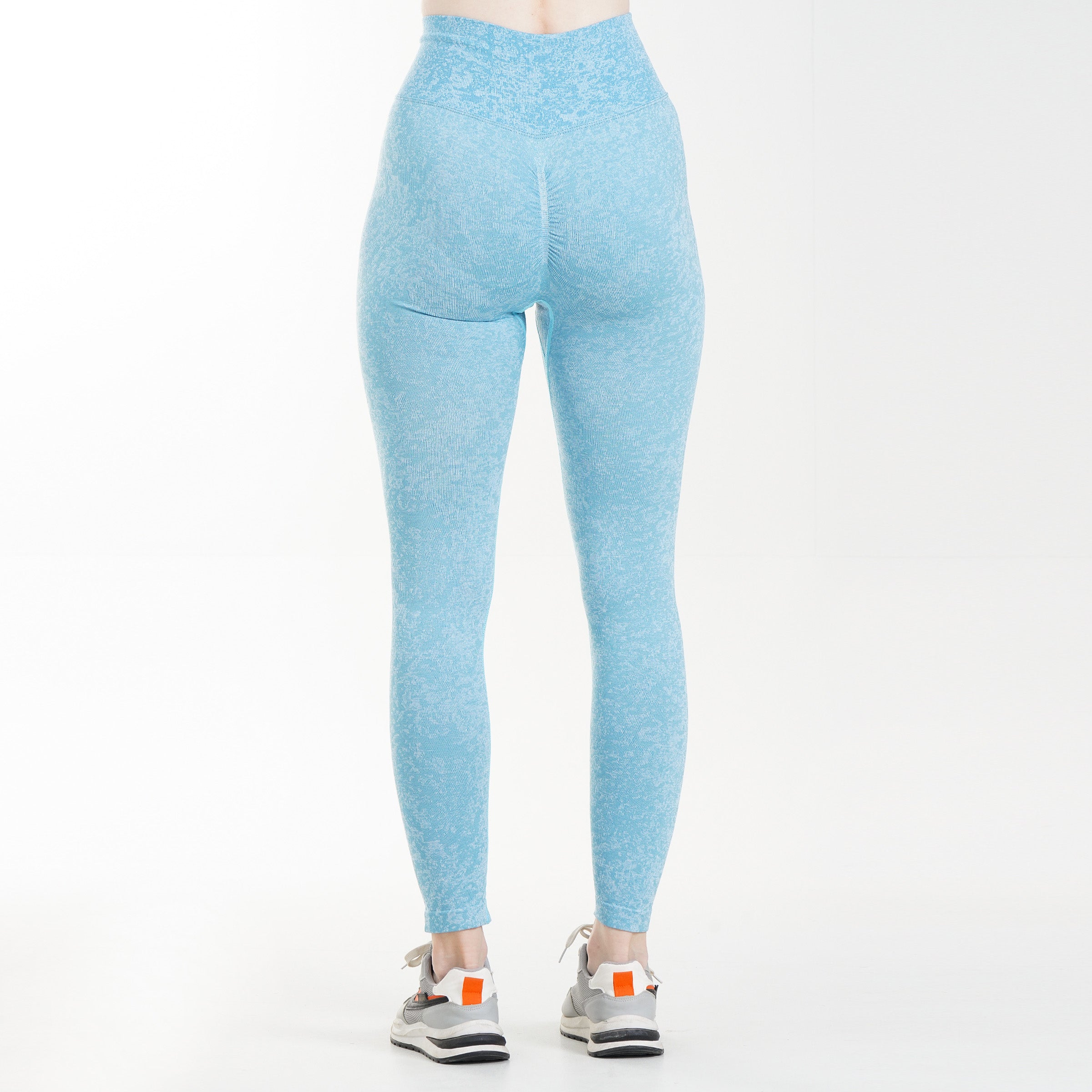 Focal Seamless Leggings (Teal)