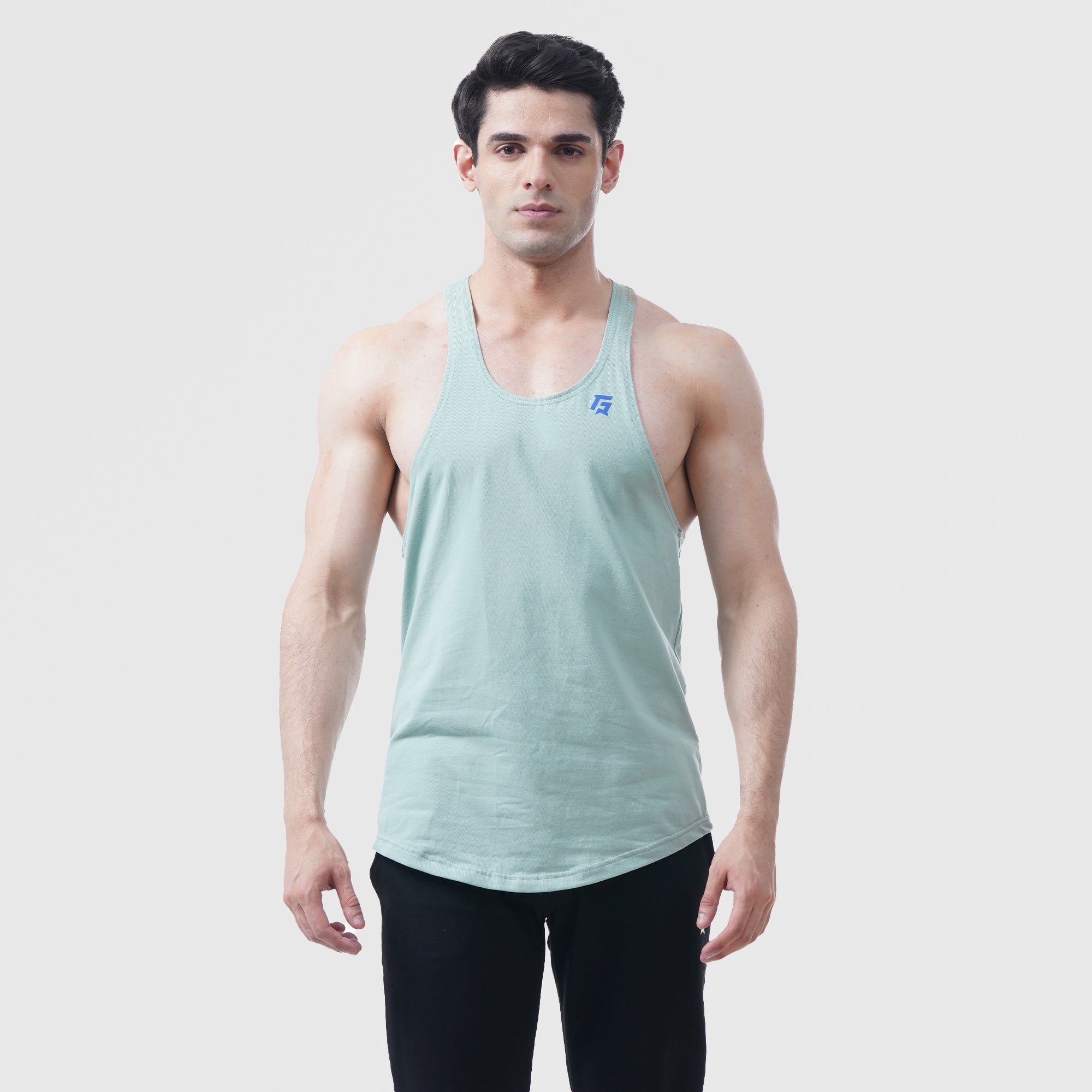 Racer Back Tank (Light Green)