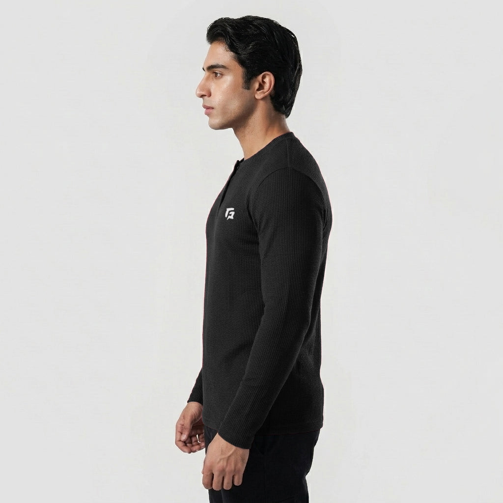 Cloud Warm Tee (Black)