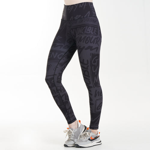 GymArmour Textured Leggings (Black)