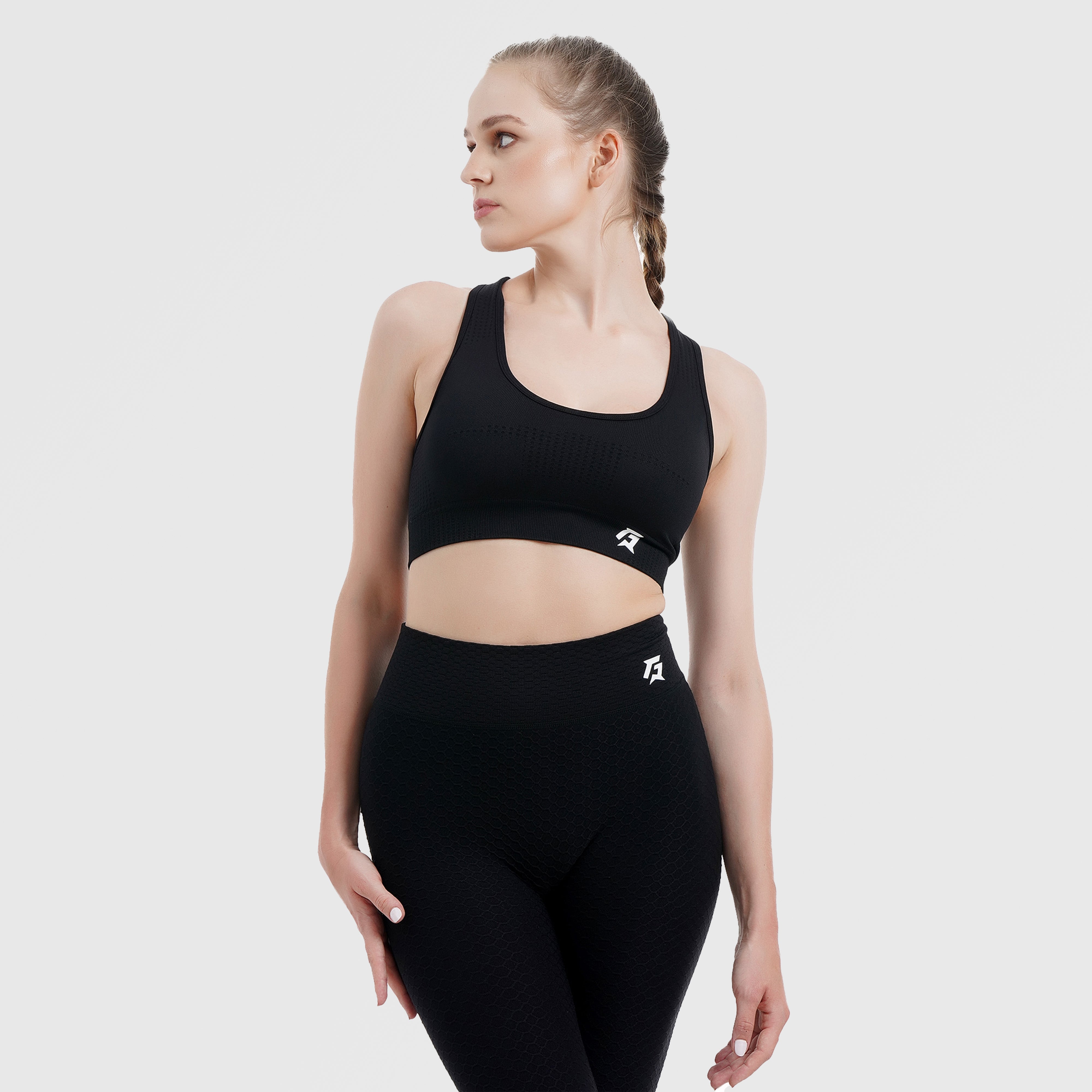 Pace Seamless Sports Bra (Black)