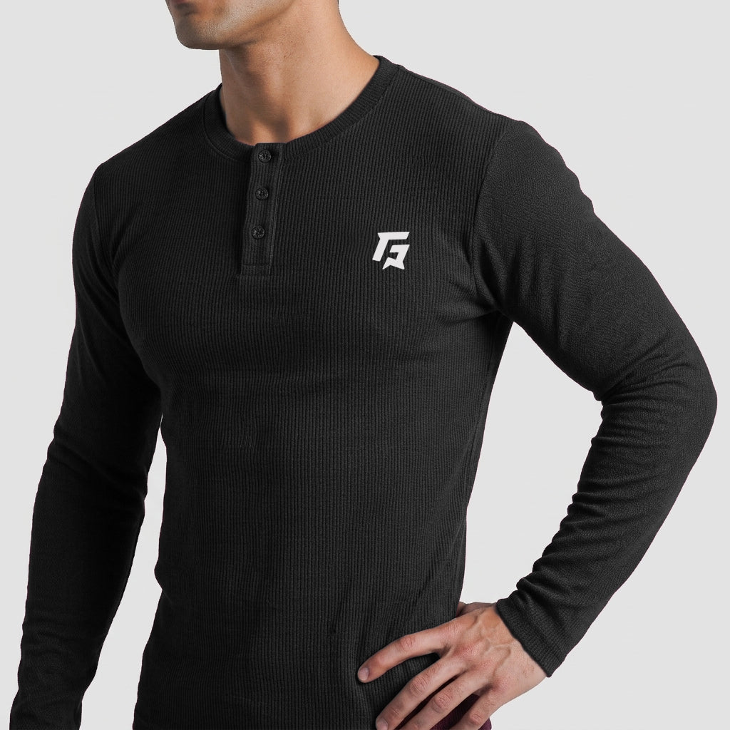 Cloud Warm Tee (Black)