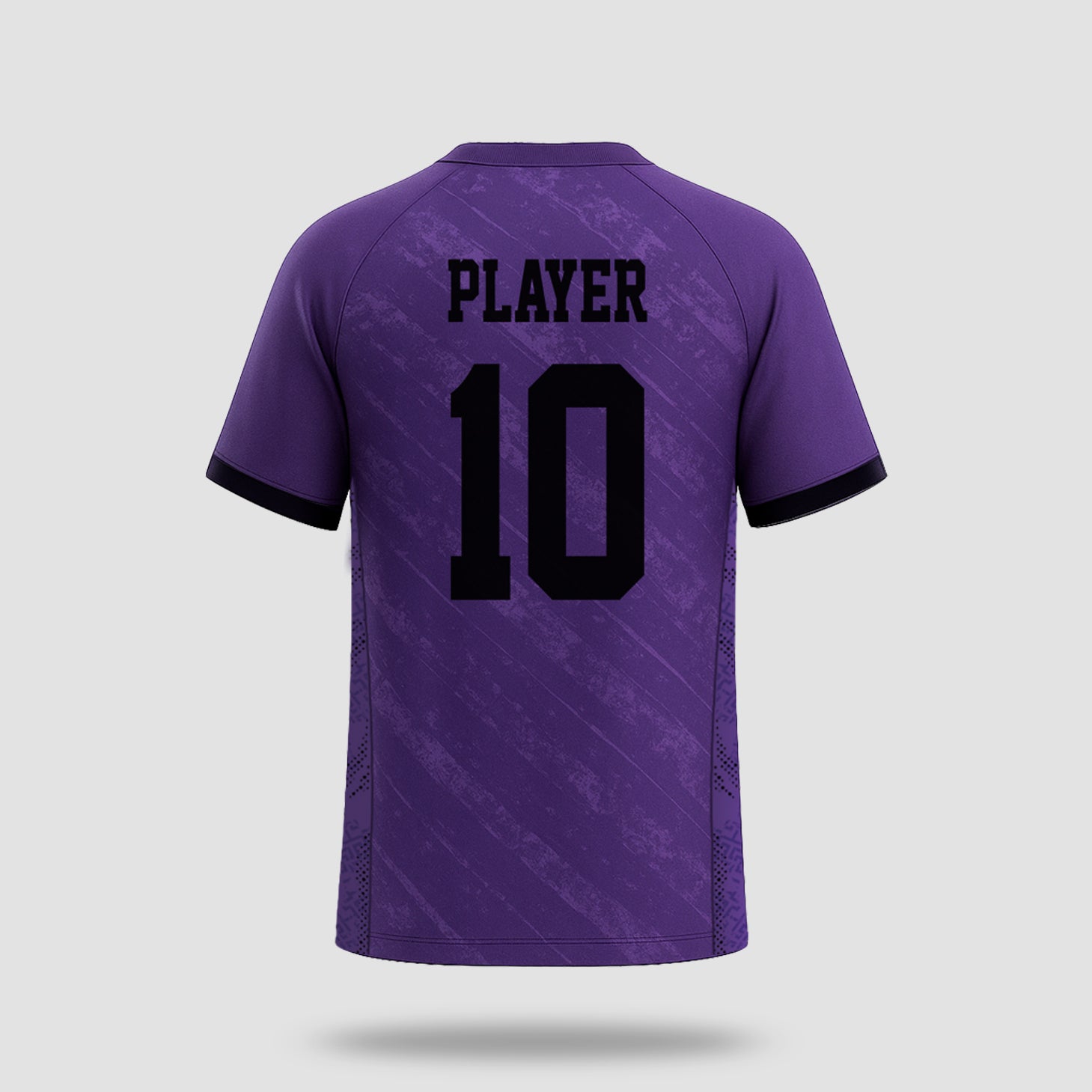 Training Cricket Customized Tee (Purple)