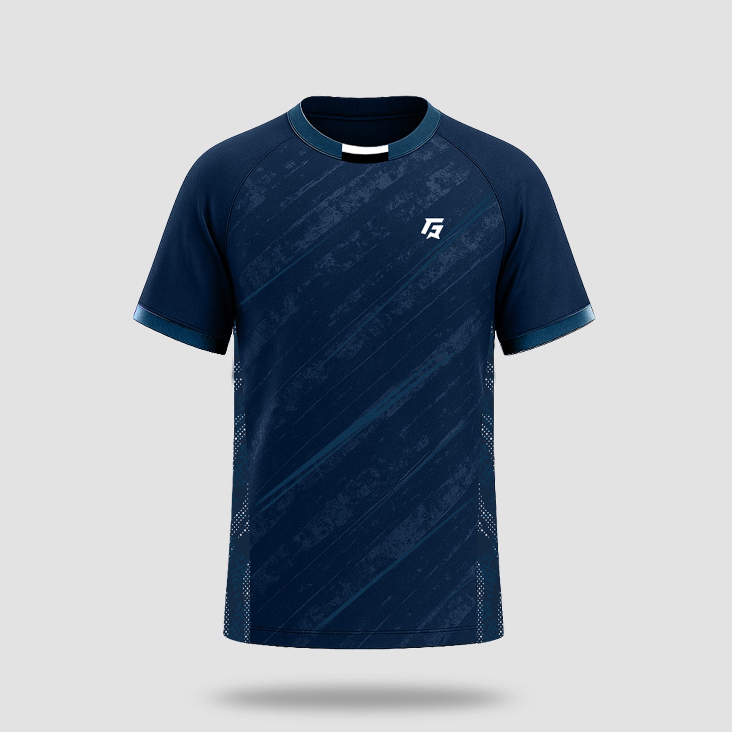 Training Cricket Customized Tee (Blue)