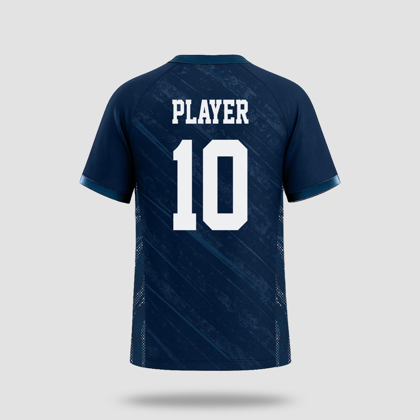 Training Cricket Customized Tee (Blue)