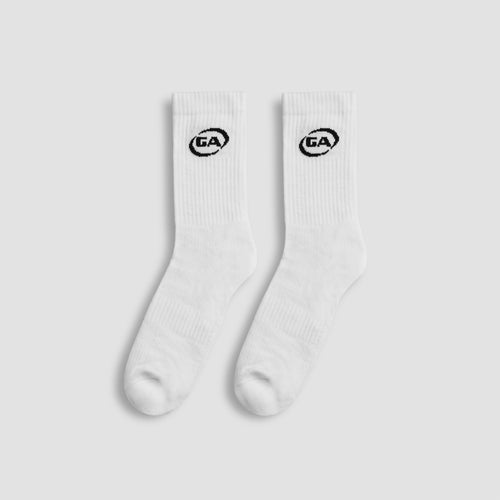 Armour Crew Socks (White)