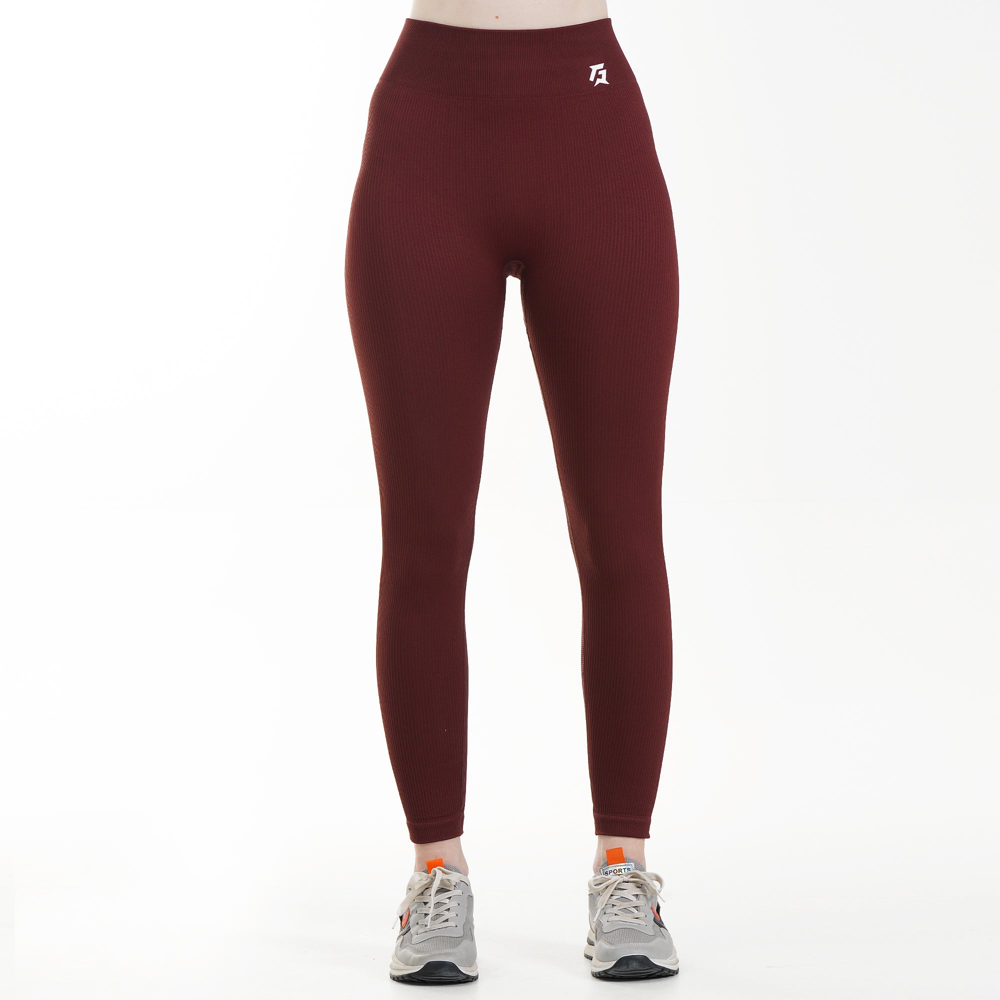 Contoured Seamless Leggings (Maroon)