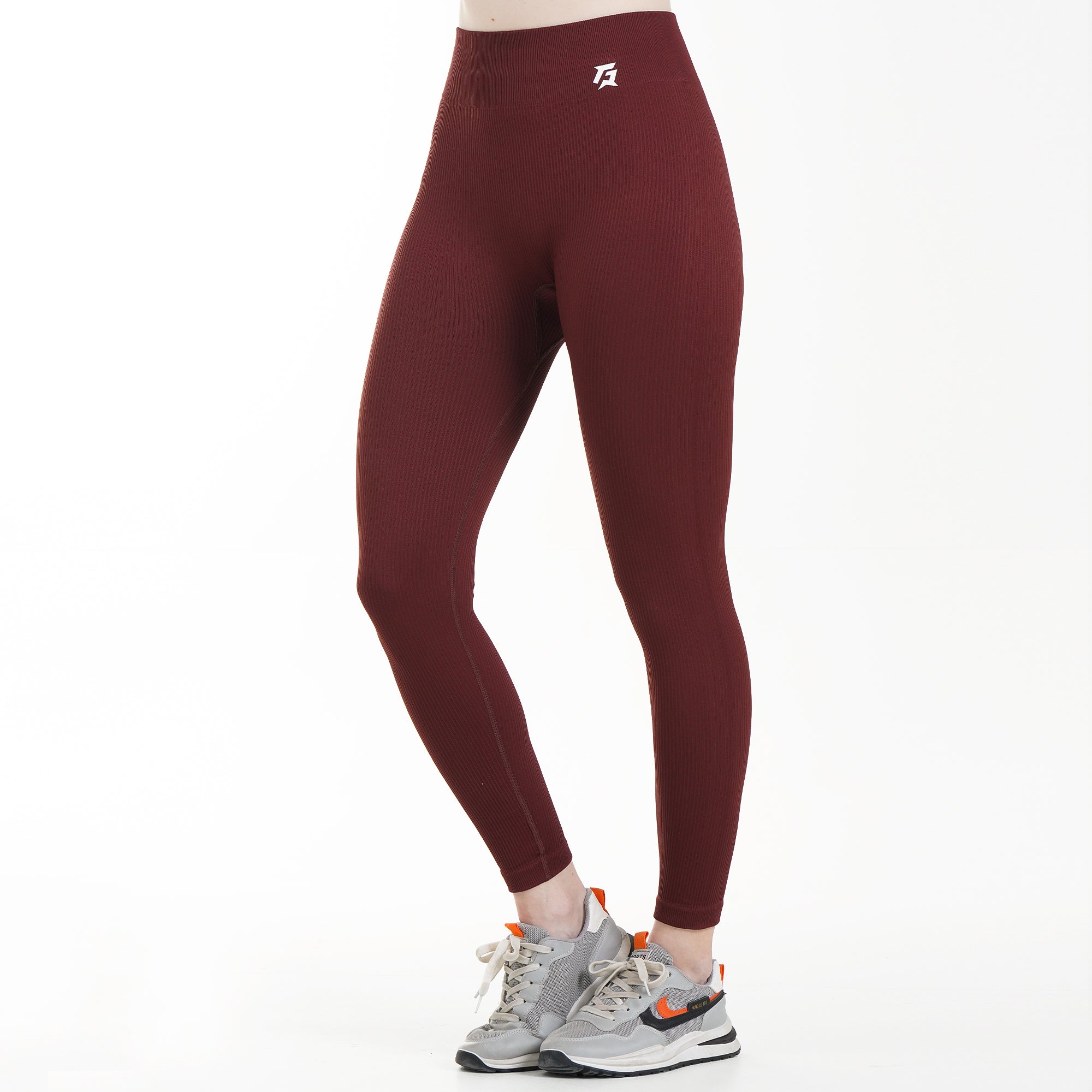 Contoured Seamless Leggings (Maroon)