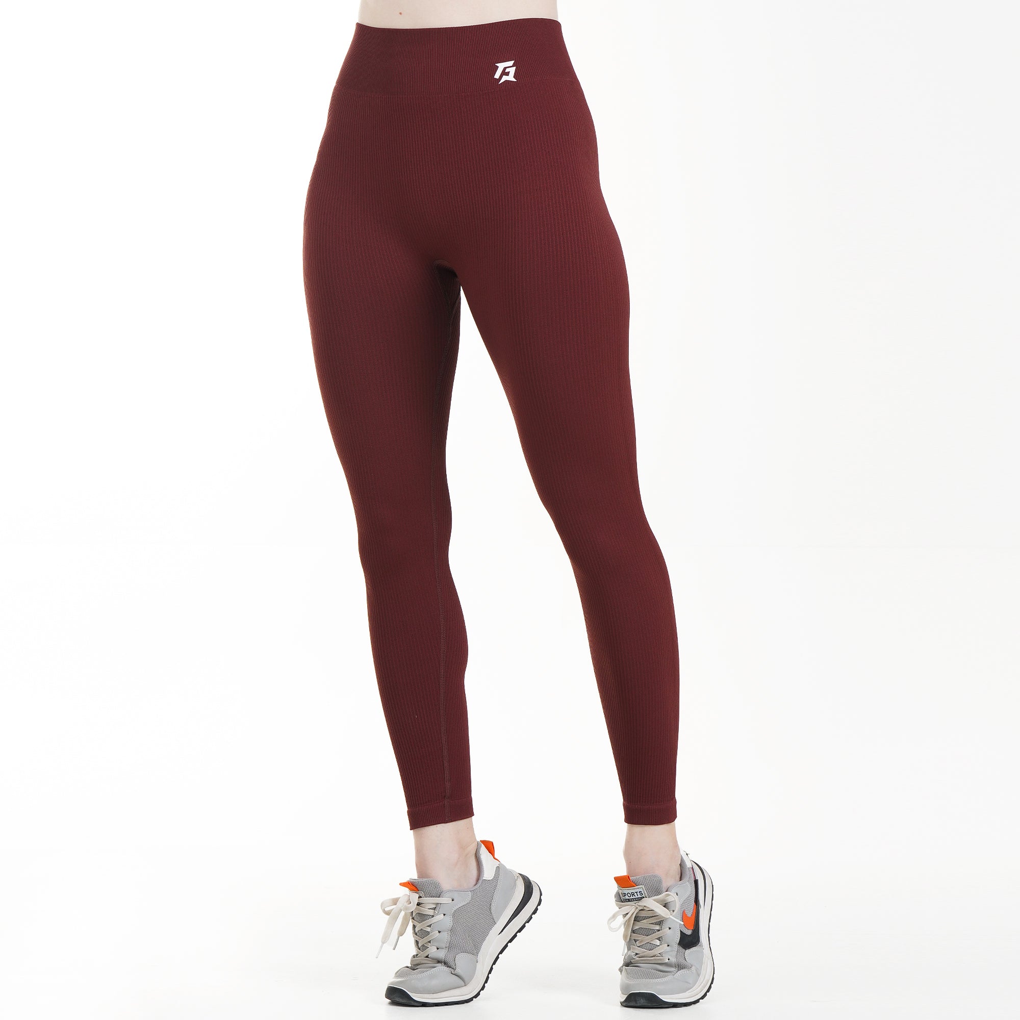 Contoured Seamless Leggings (Maroon)