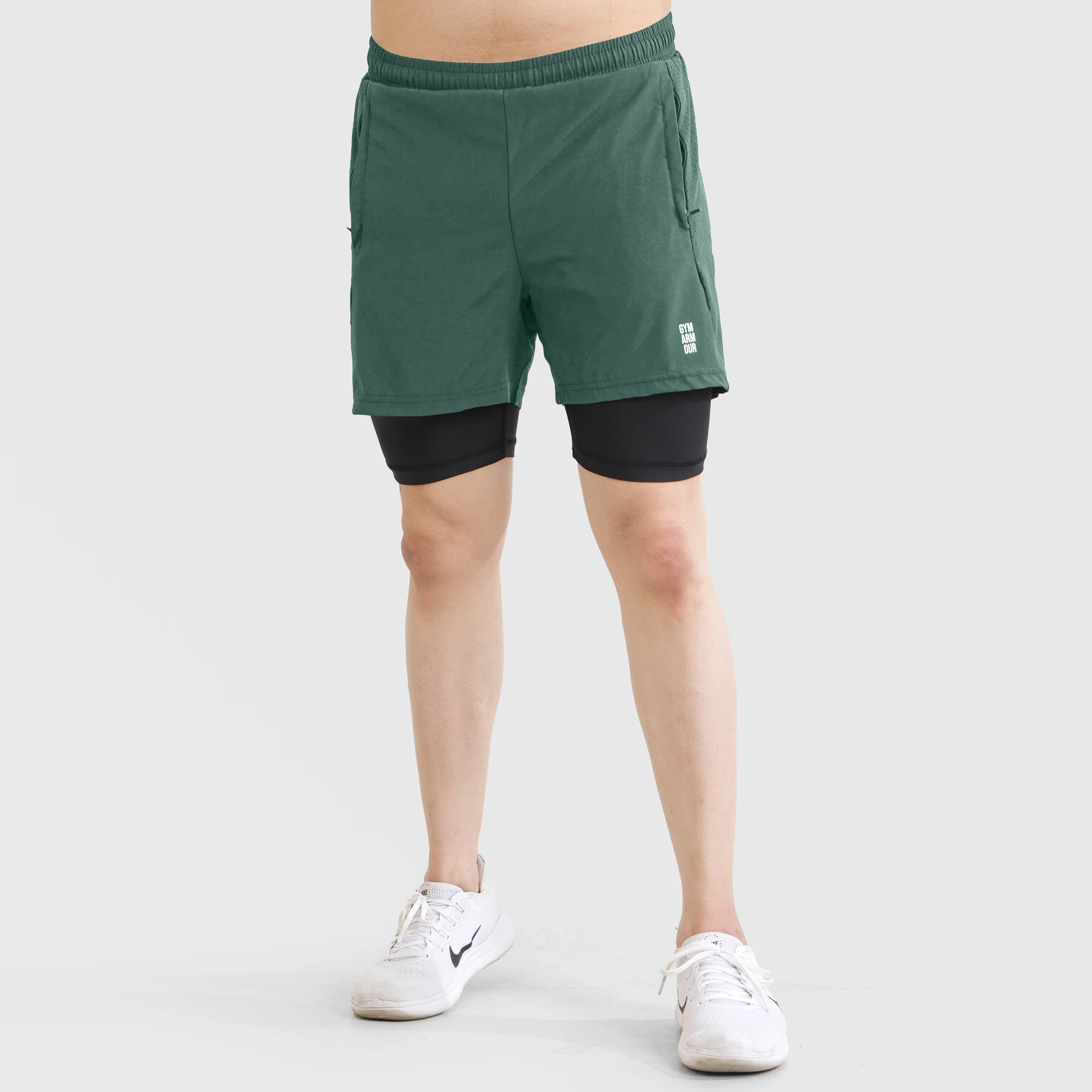 Laser Grip Shorts (Green)