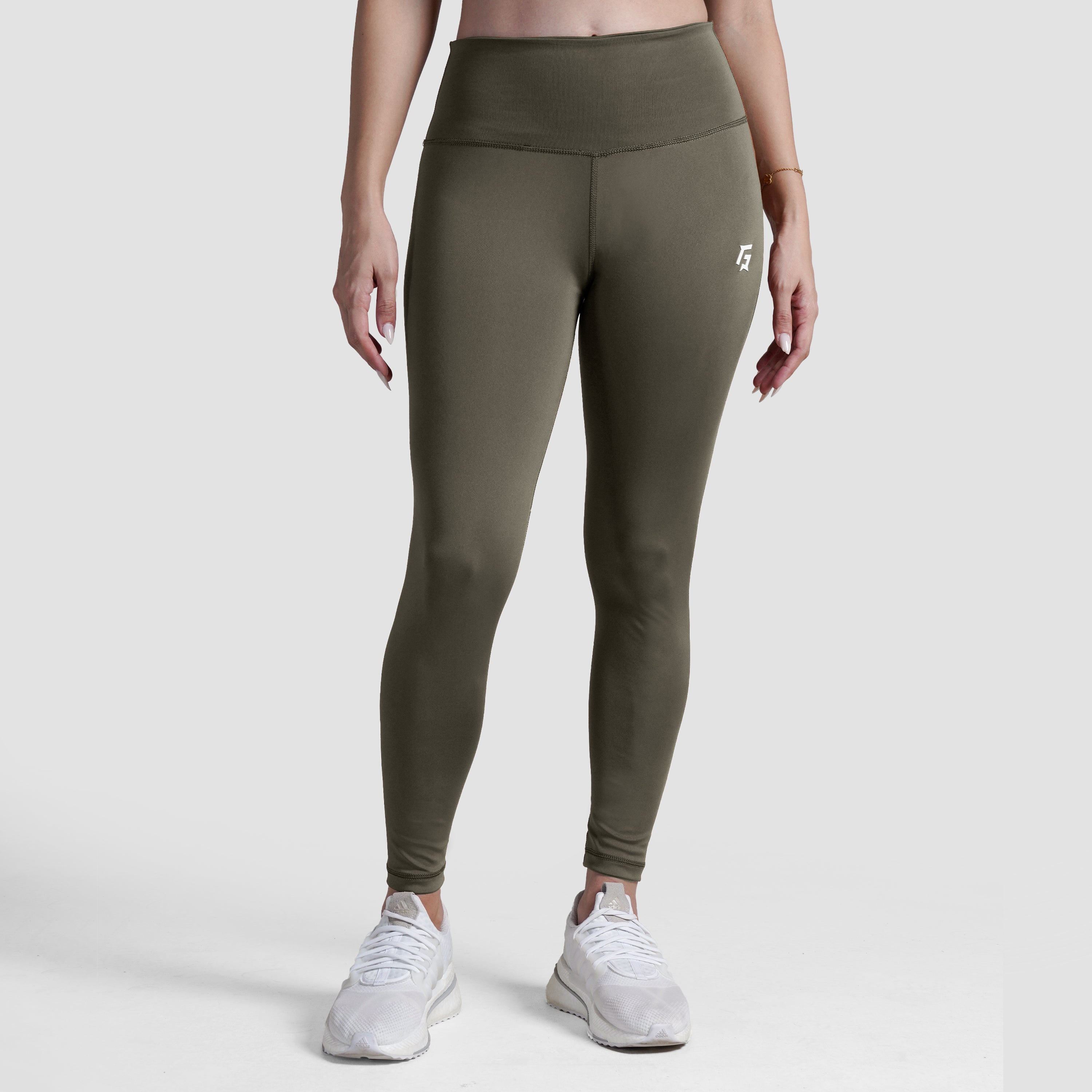 Run Leggings (Olive)